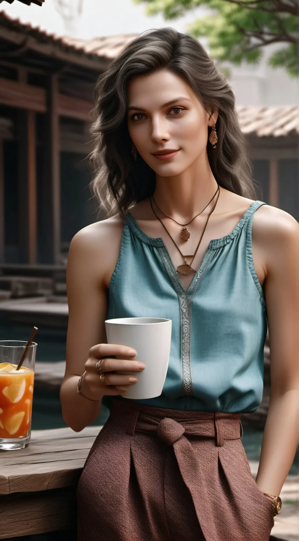 ai character: Keira ￼ background