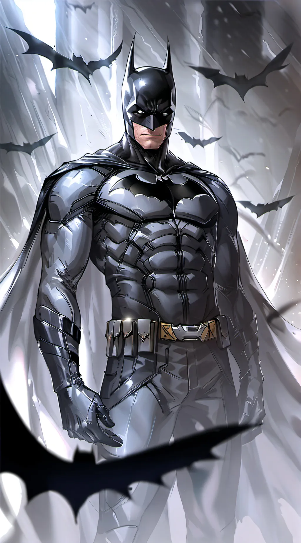 ai character: Batman background