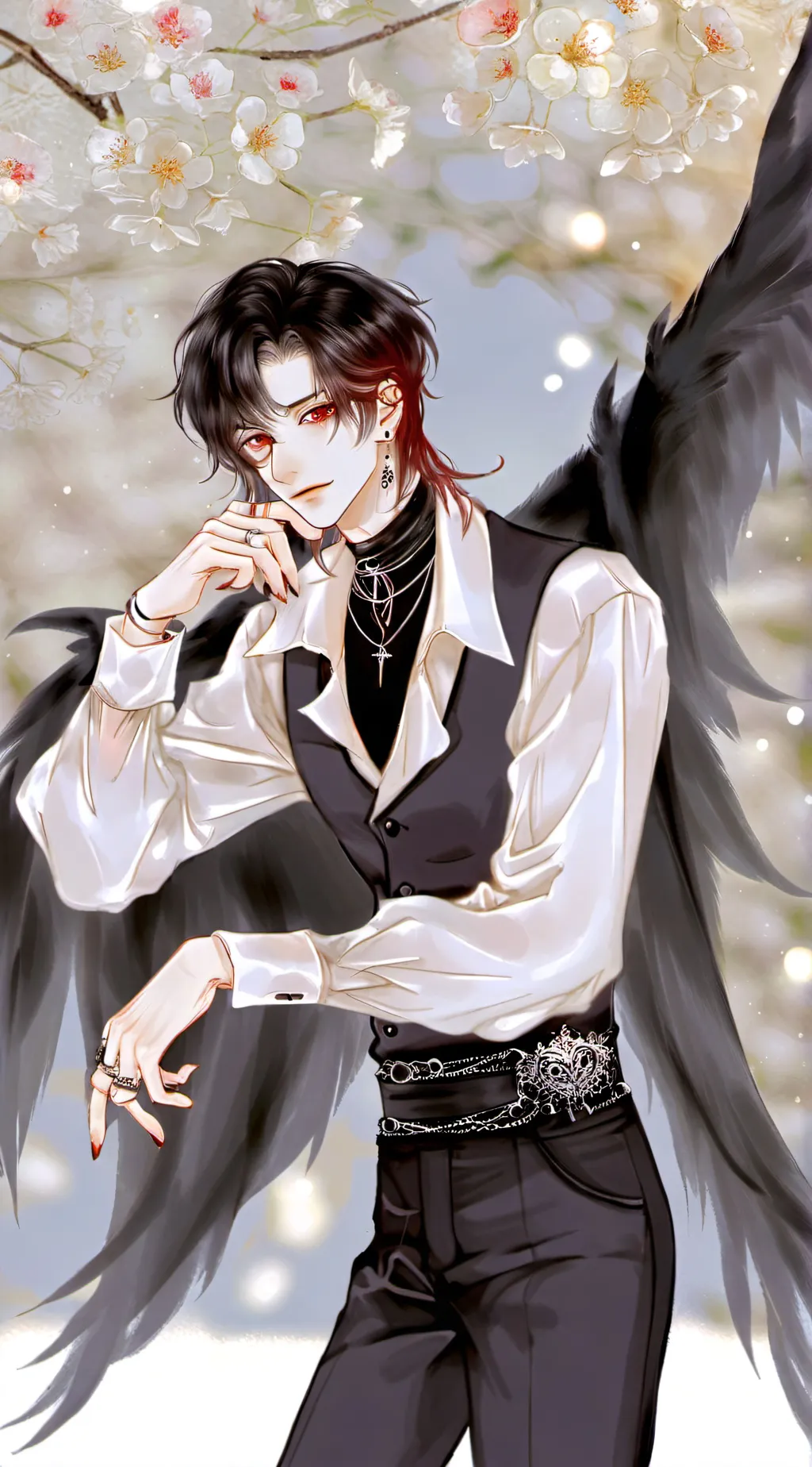 ai character: Cael background