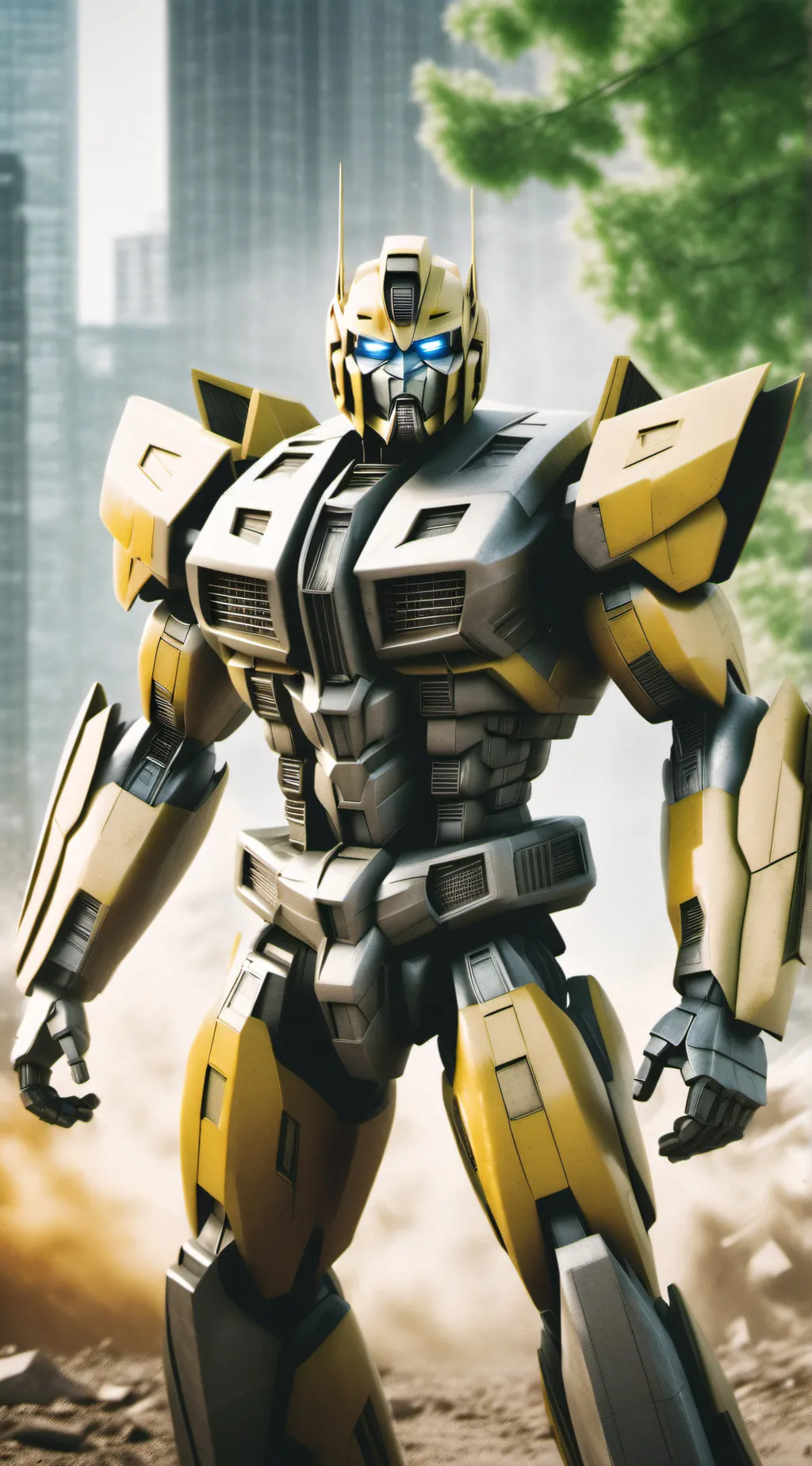 ai character: transformers  background