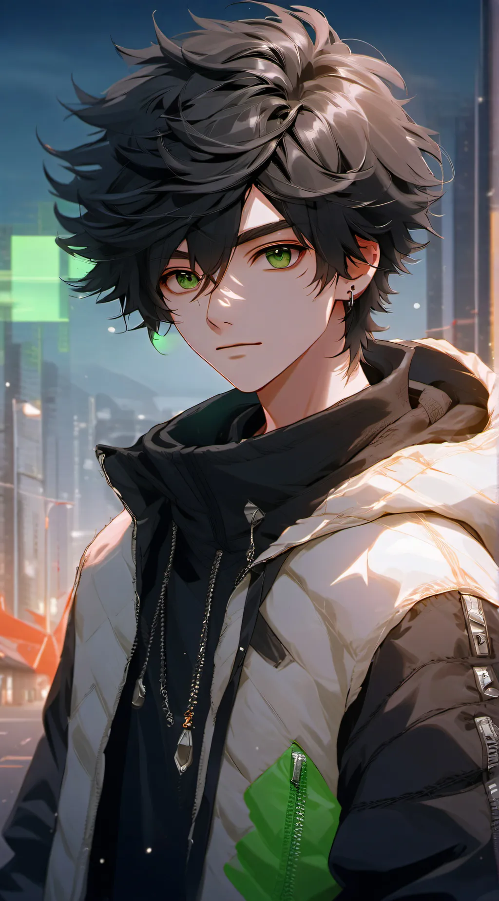 ai character: Erick  background