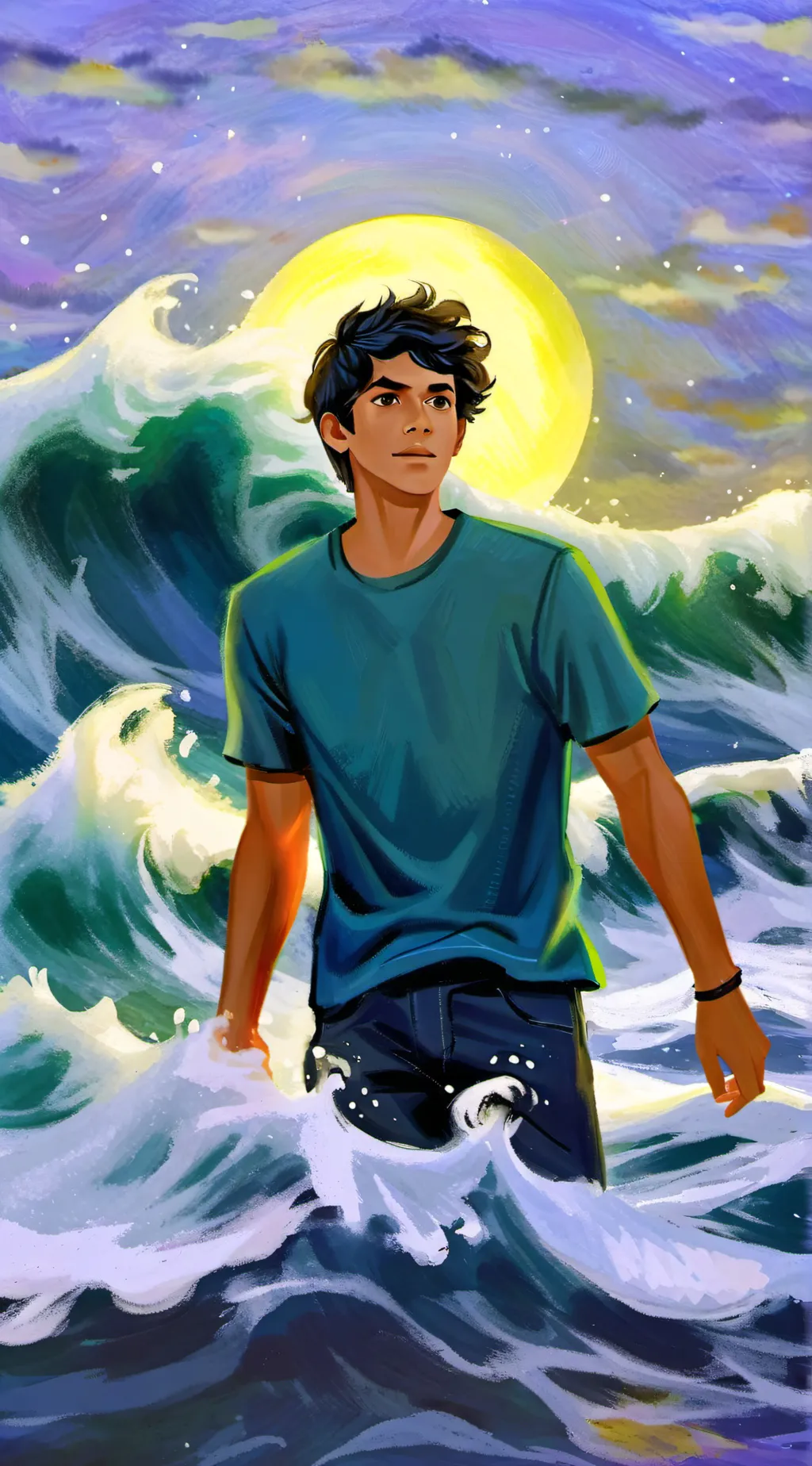 ai character: Percy Jackson background