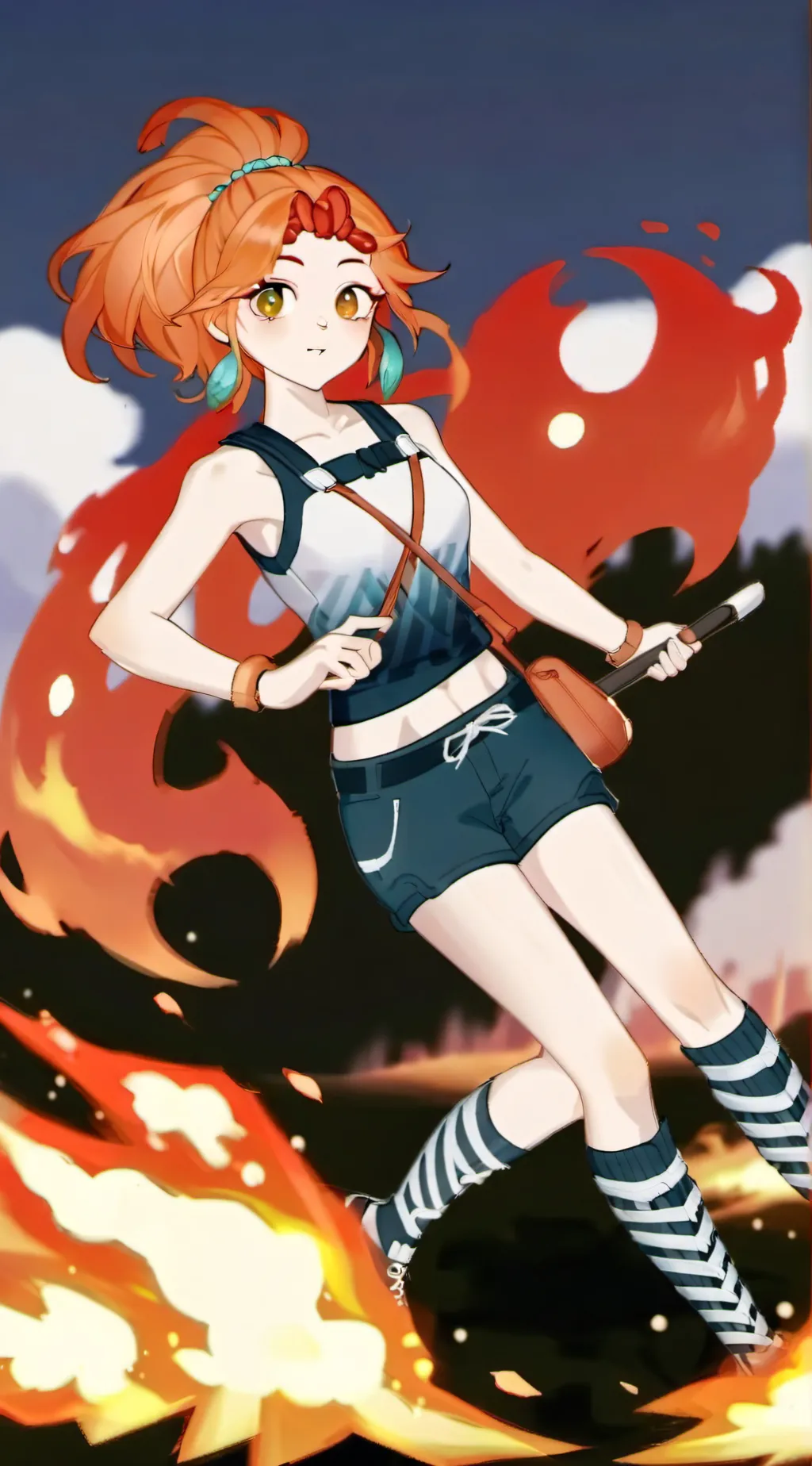 ai character: mha ABCs background
