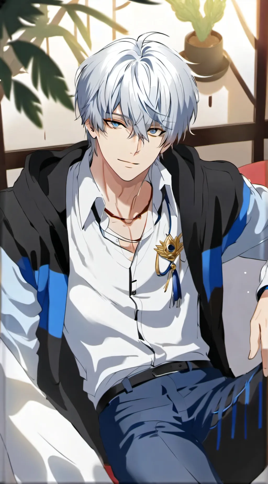 ai character: andrew background