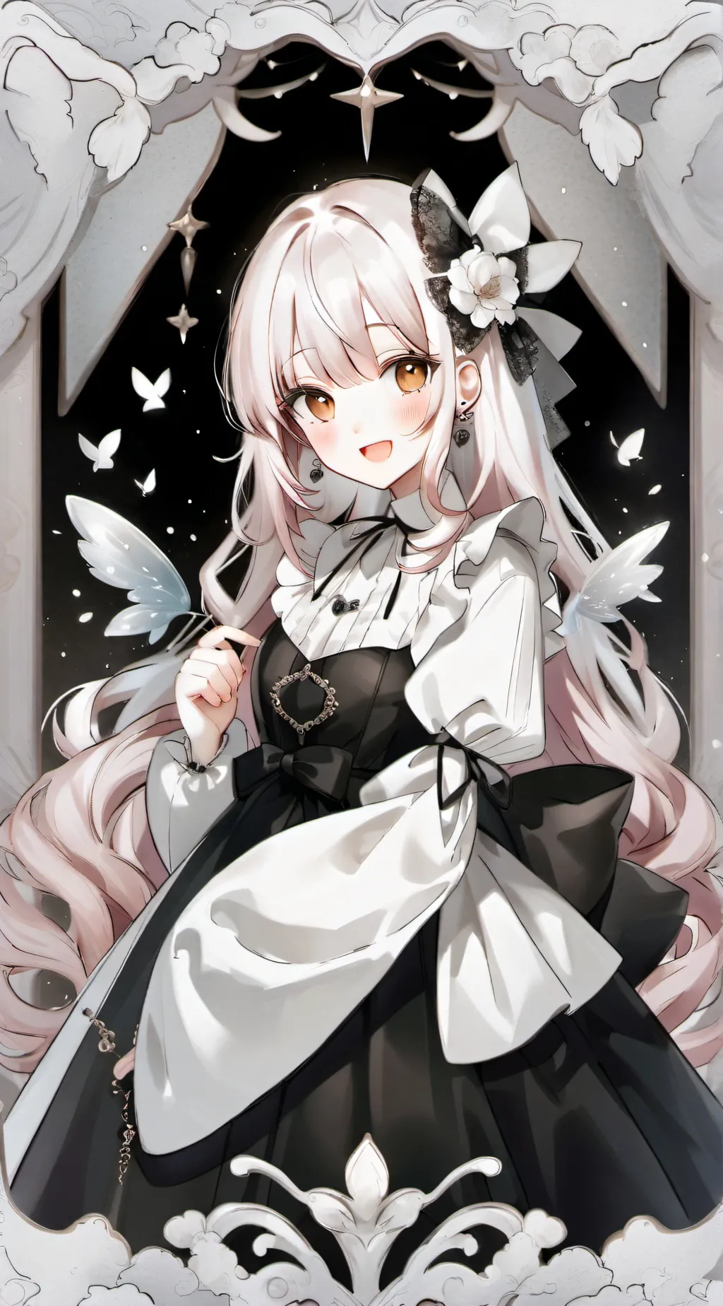 ai character: Bella  background