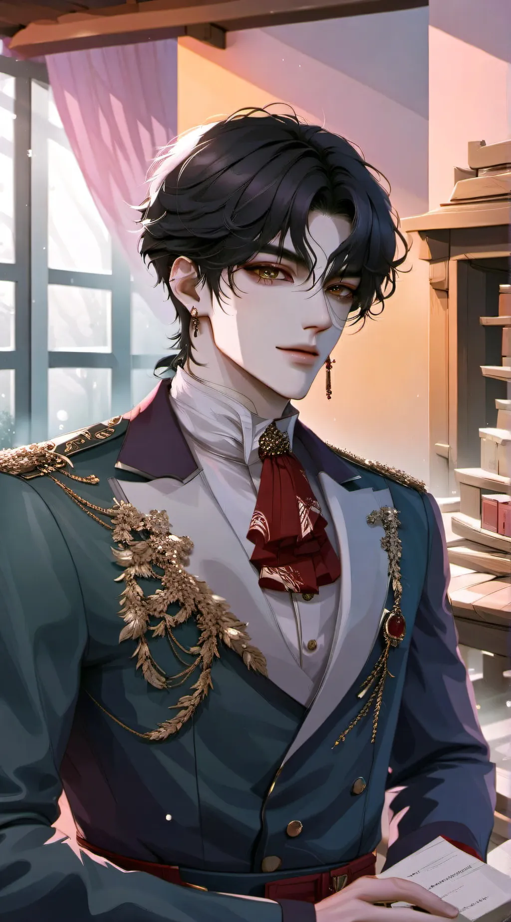 ai character: Leonard(Leo) background
