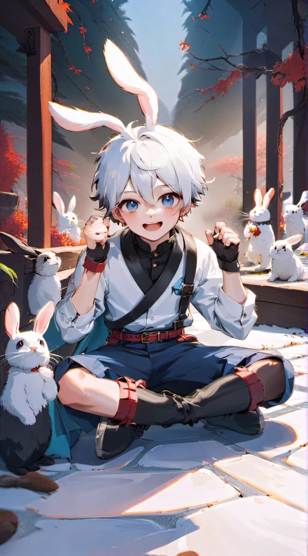ai character: Maxy background
