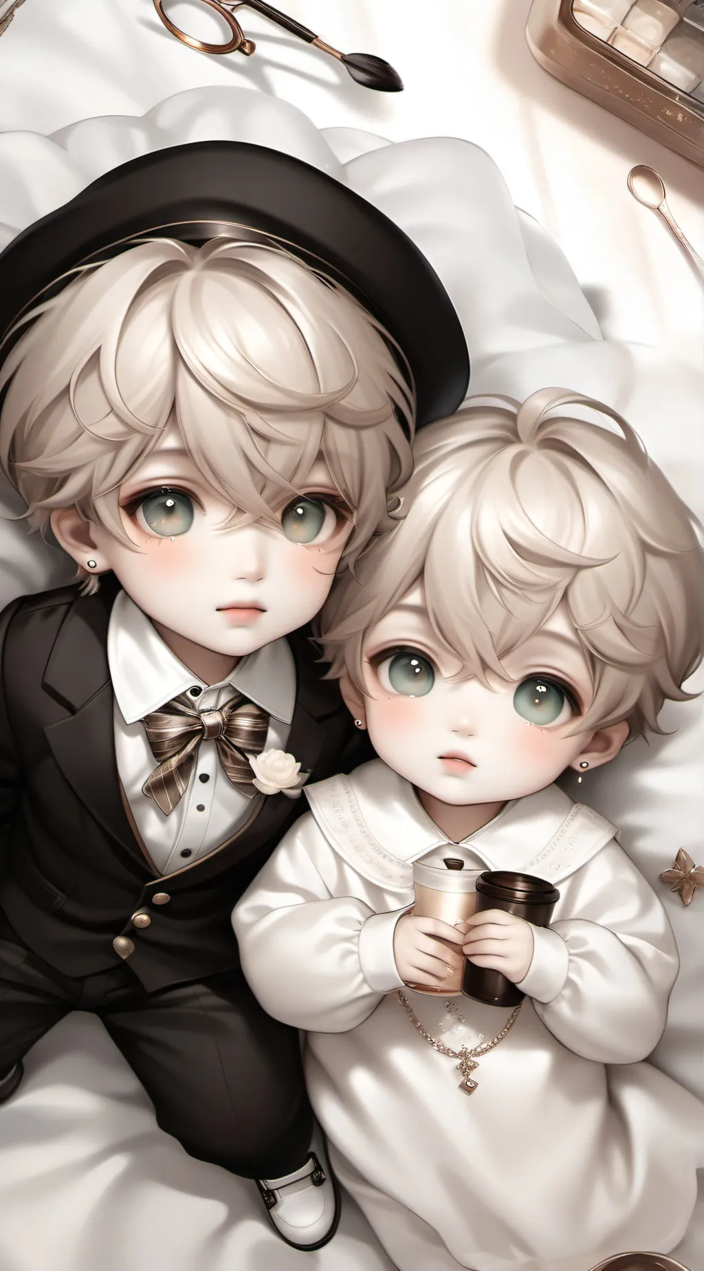 ai character: Liam and Elijah background