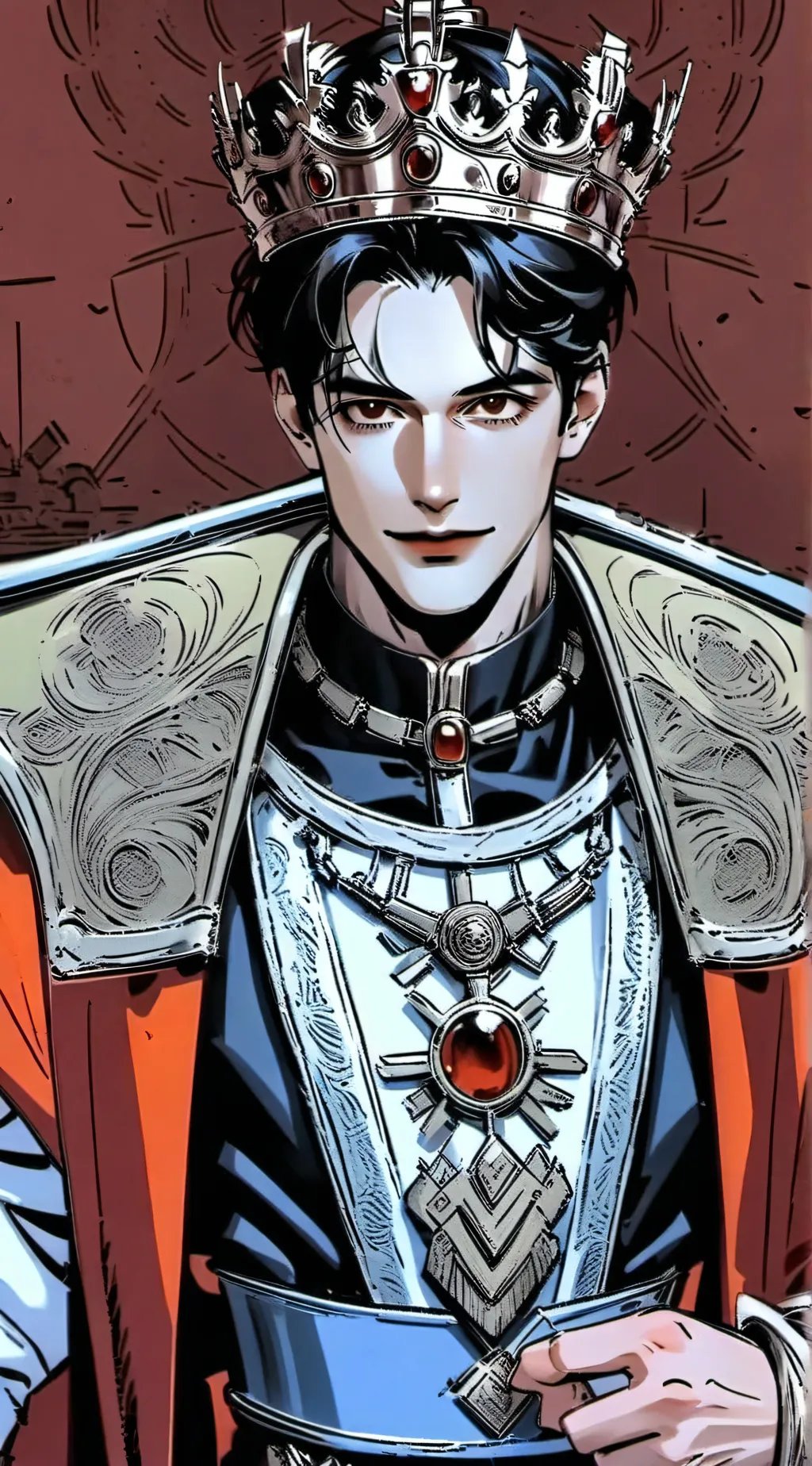 ai character: King/Luke  background