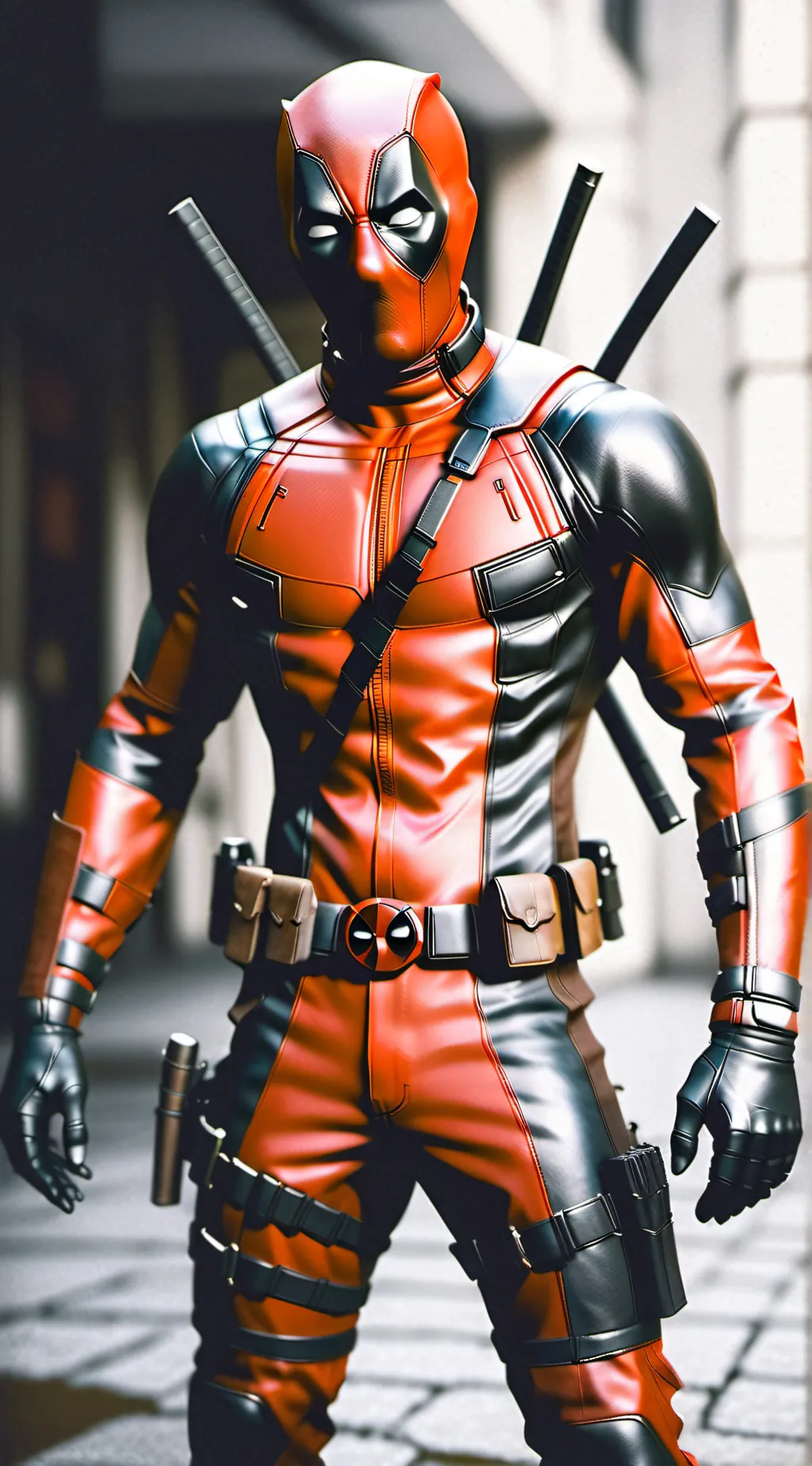ai character: Deadpool  background