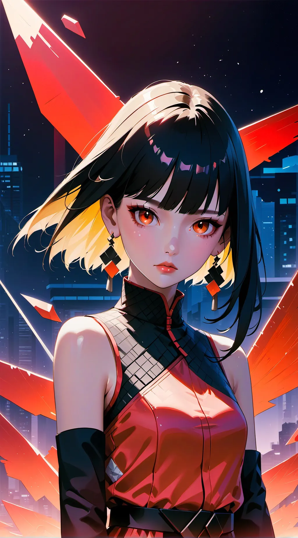 ai character: another world background