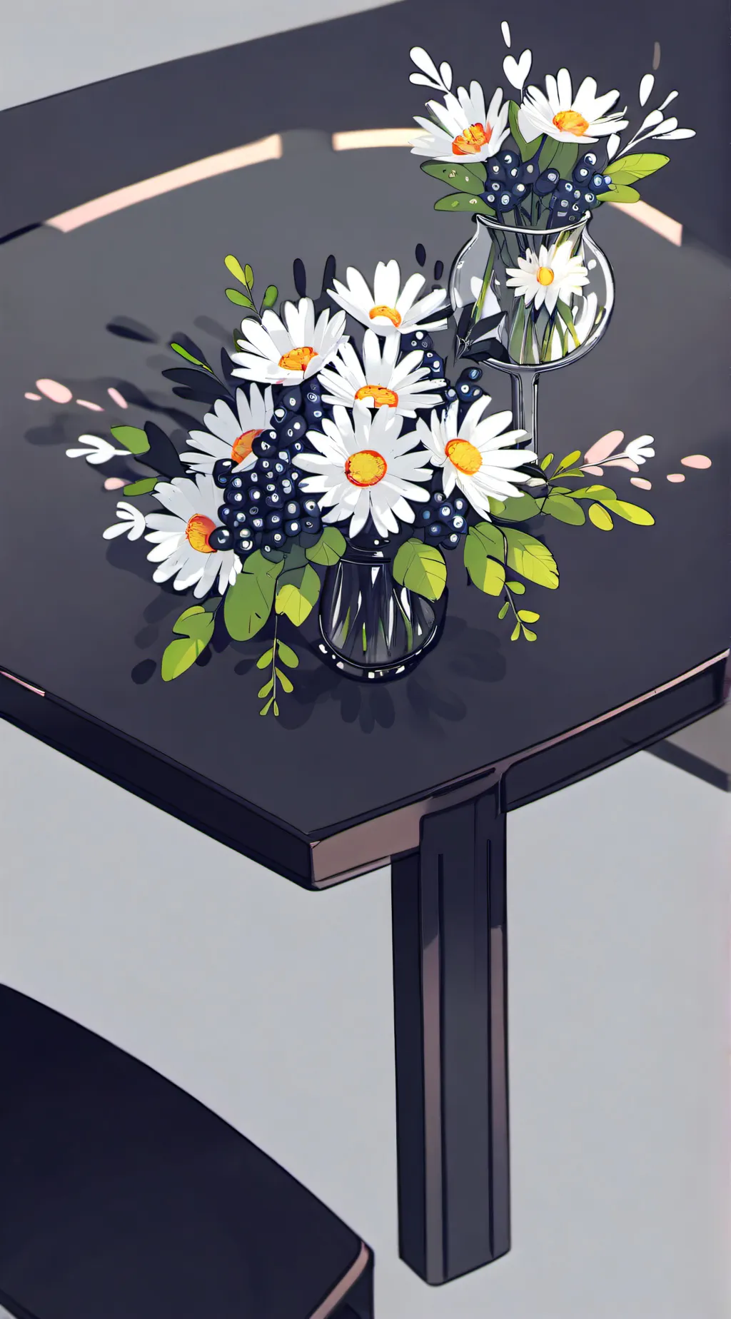 ai character: Touya x fam dinner background
