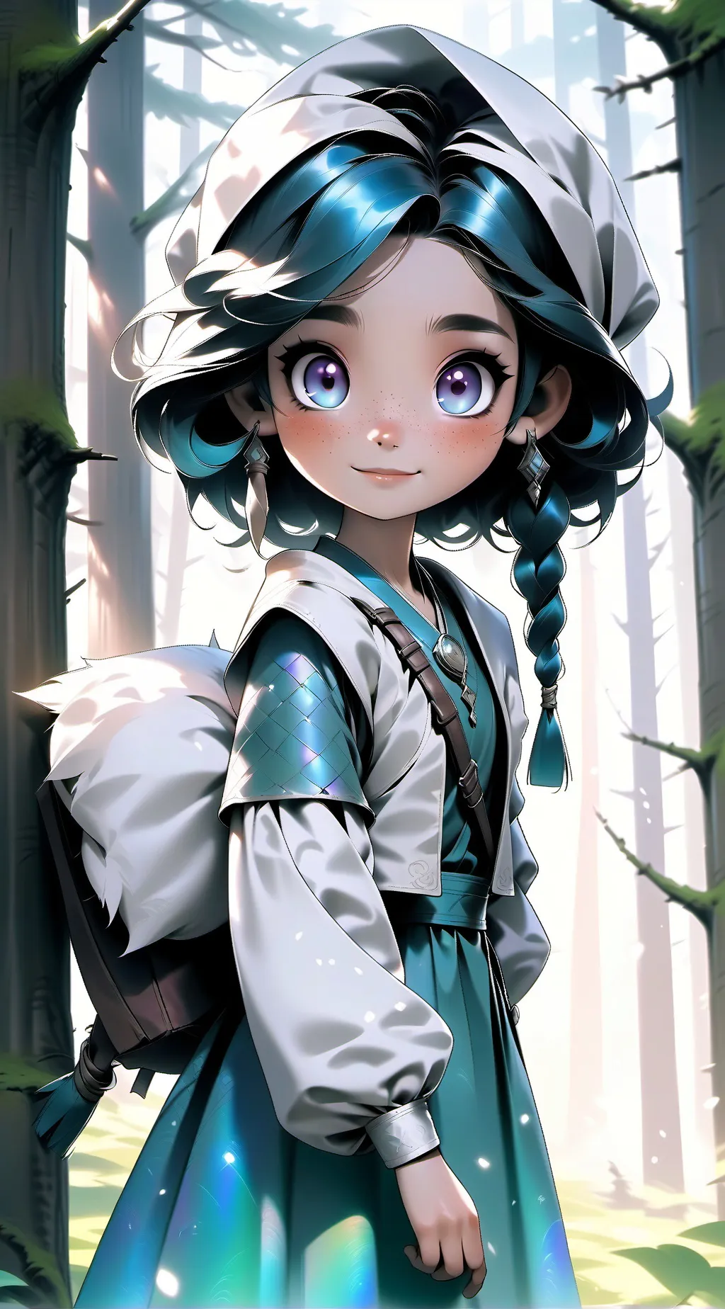 ai character: Heyla background