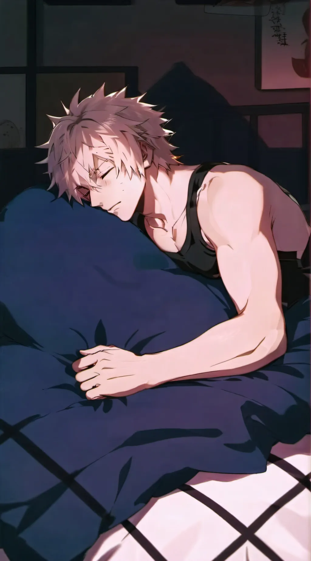 ai character: bakugo ur Monster background
