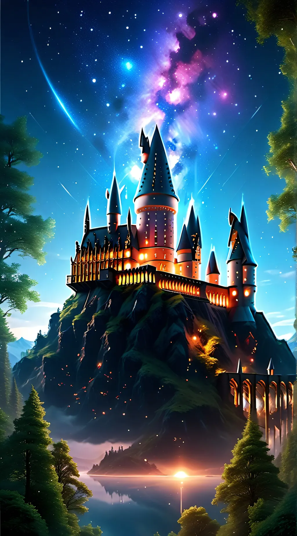 ai character: hogwarts background