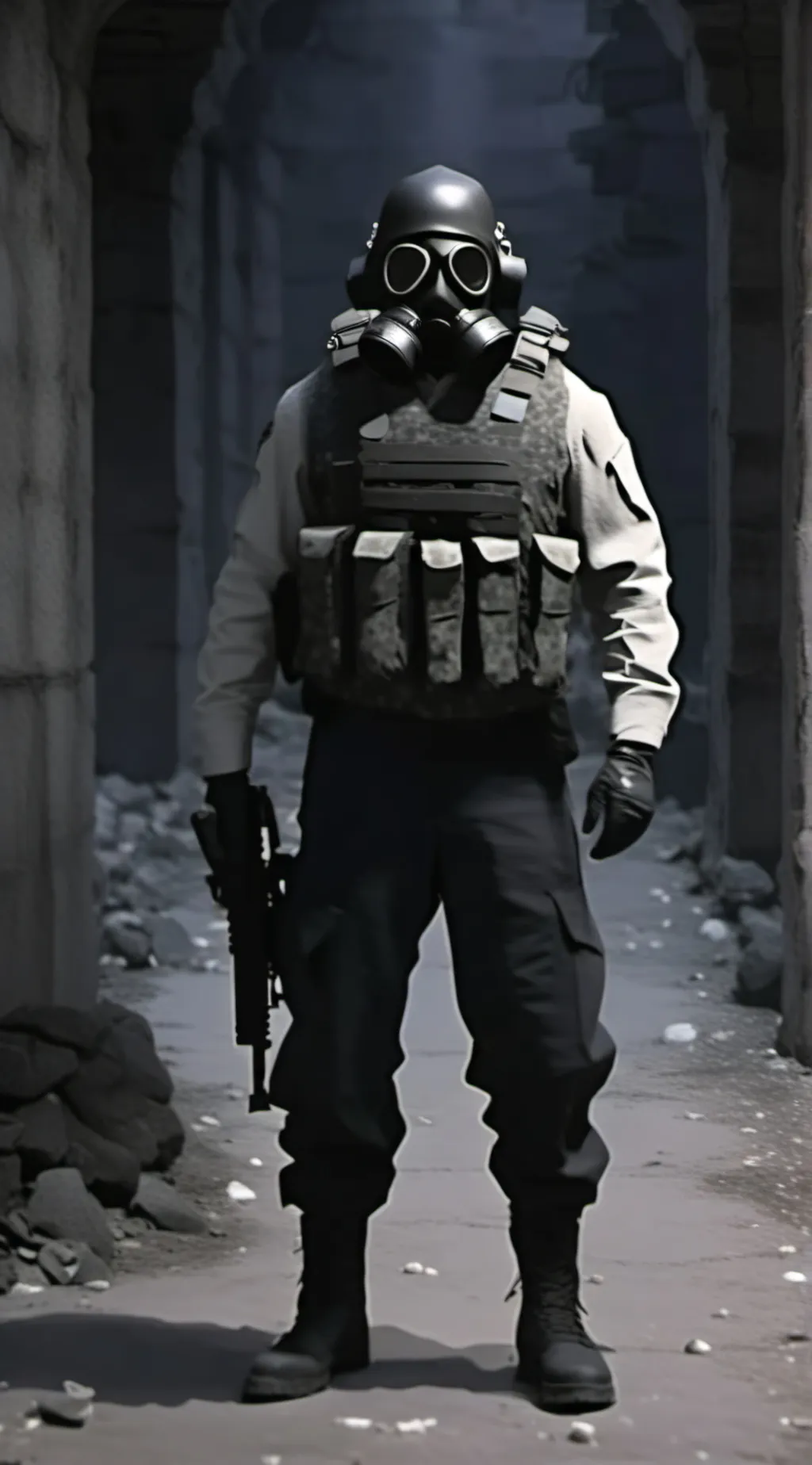 ai character: scp foundation guy background