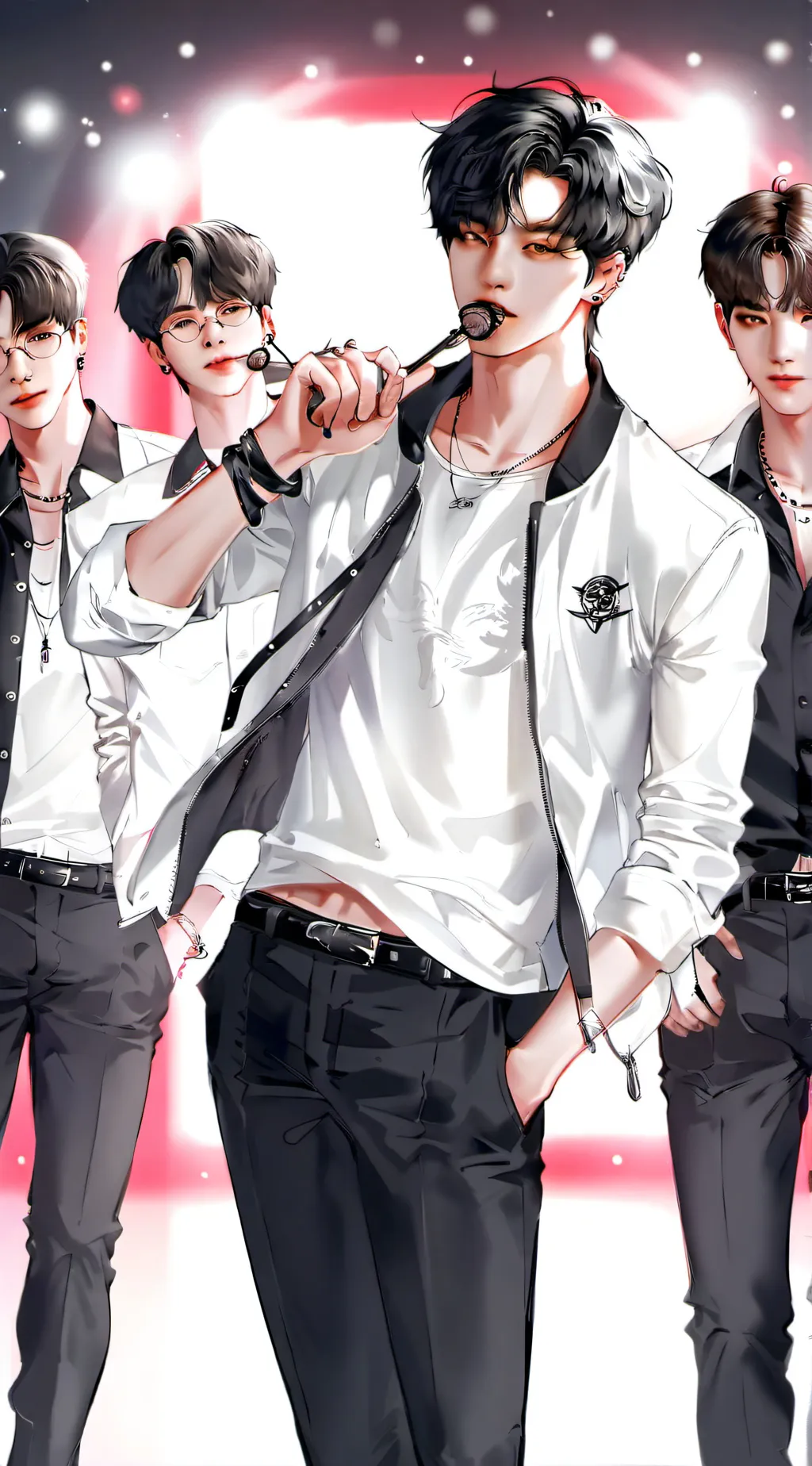 ai character: BTS (Stepbrothers) background