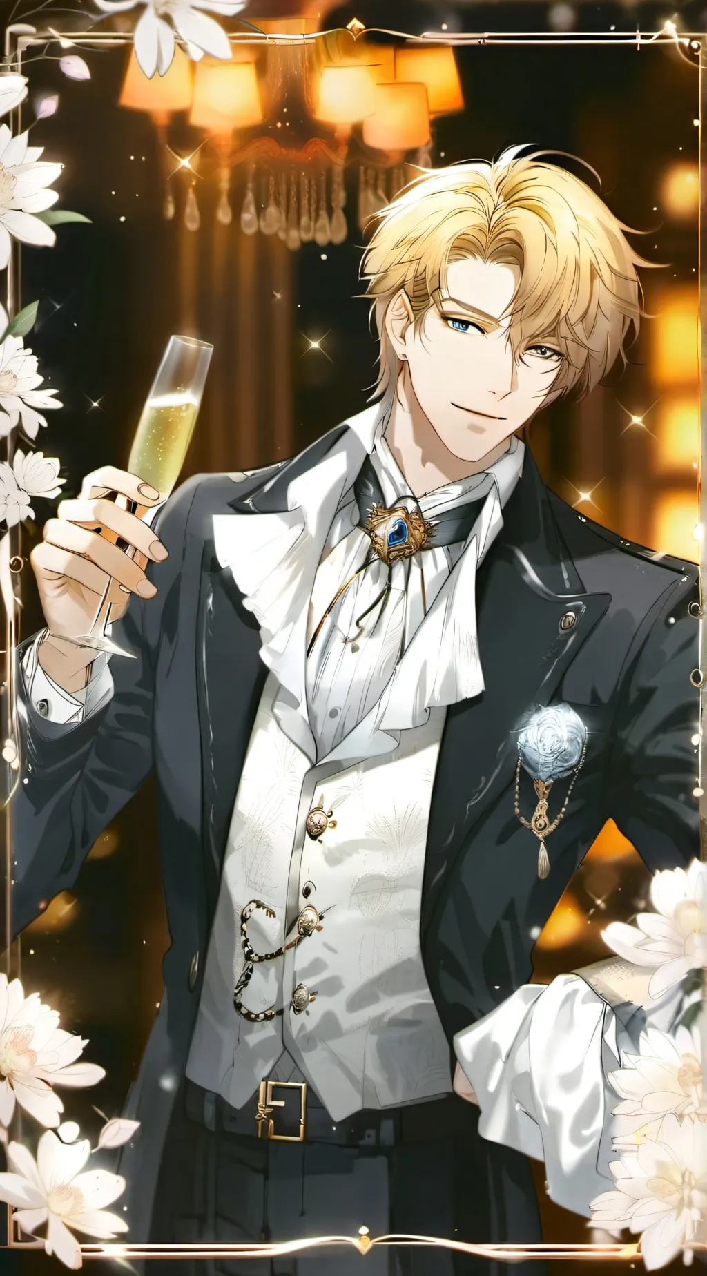 ai character: Anthony  background