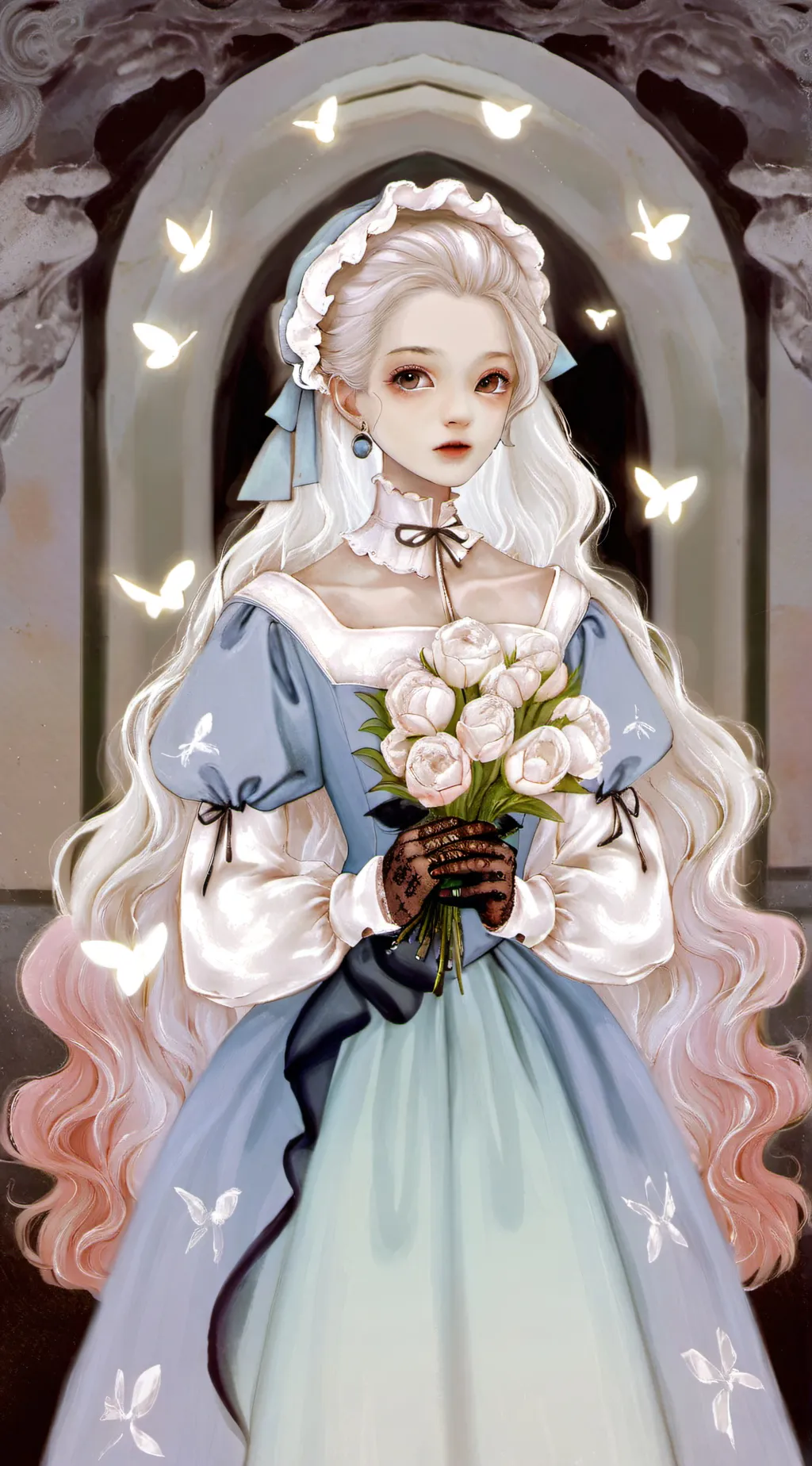 ai character: Lily background