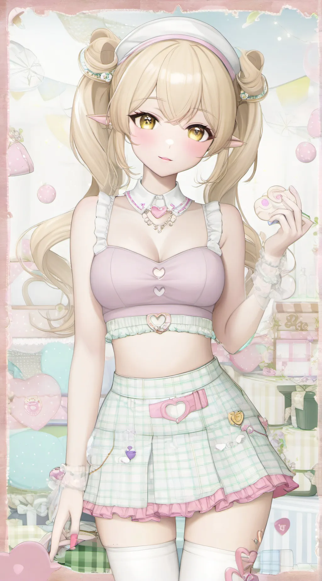 ai character: Luna background