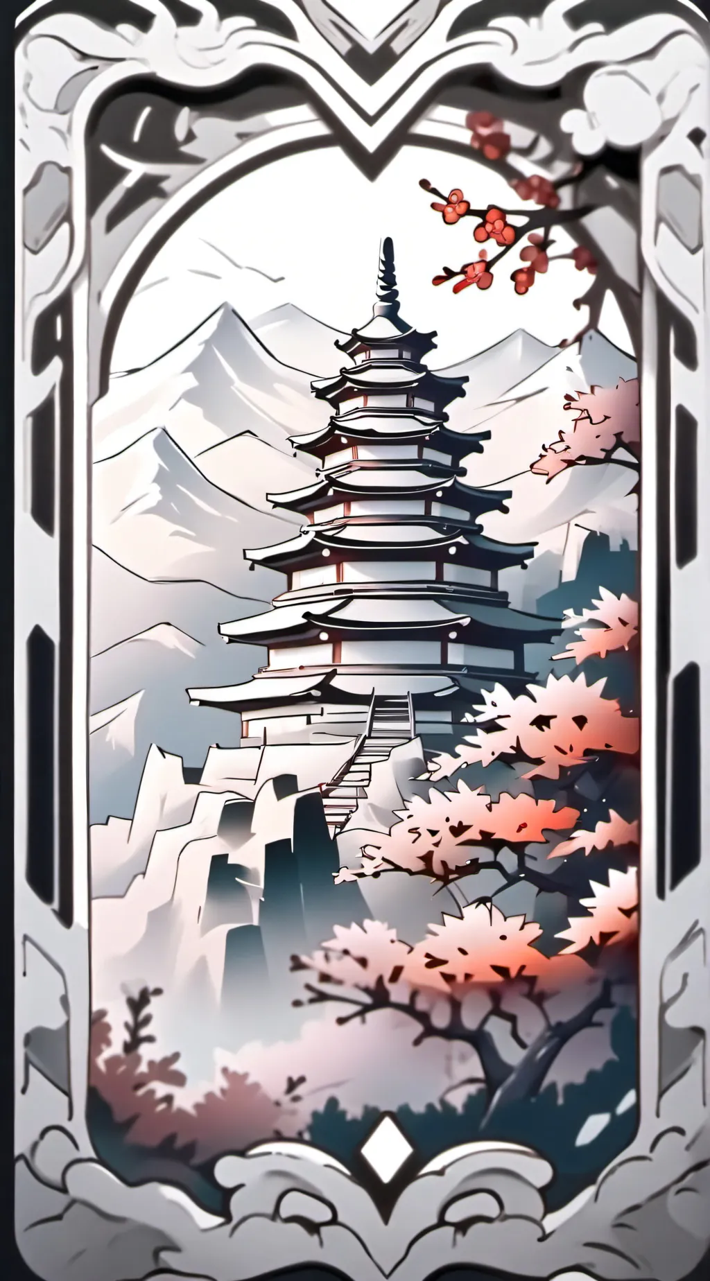 ai character: dandys world prom background