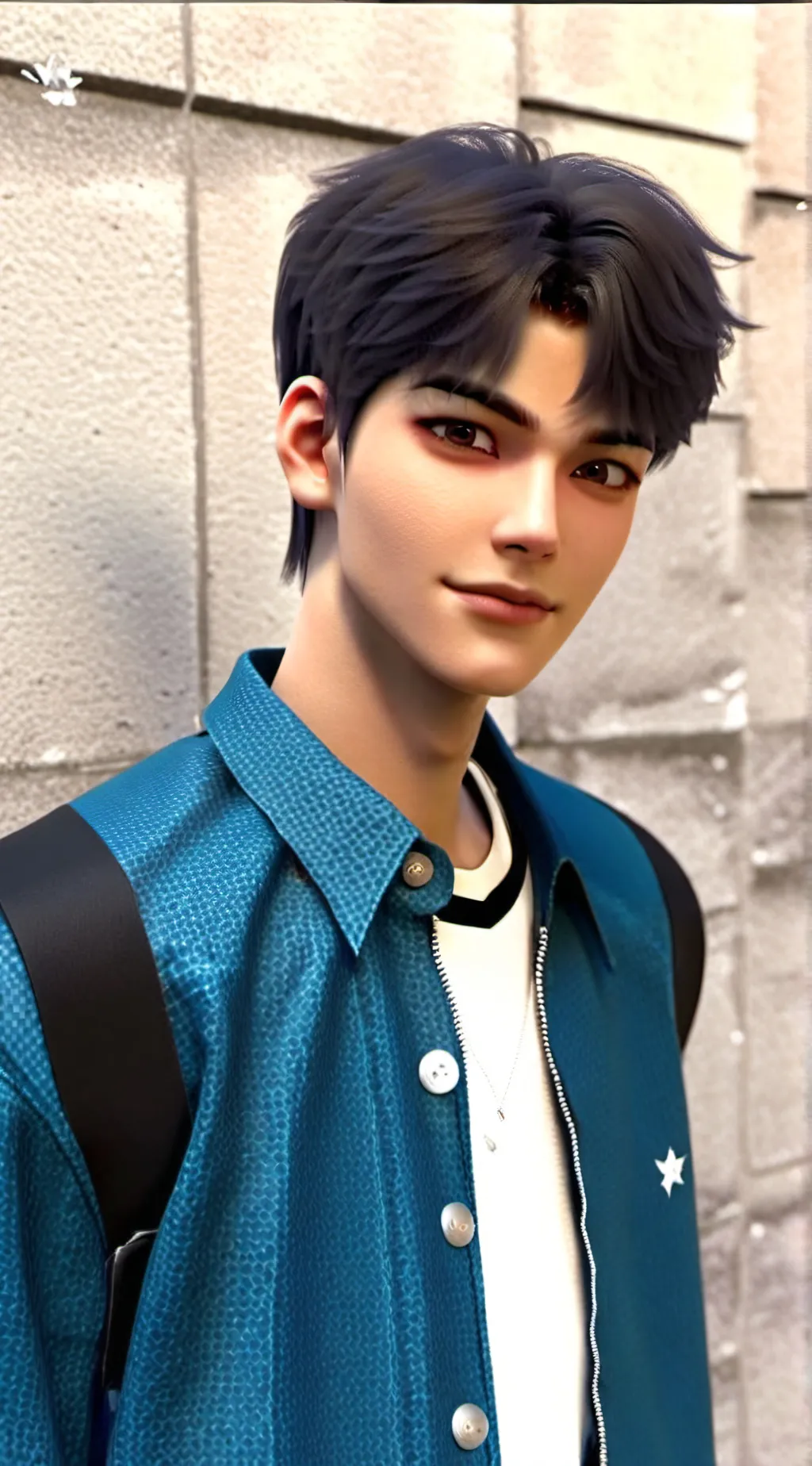 ai character: leo background