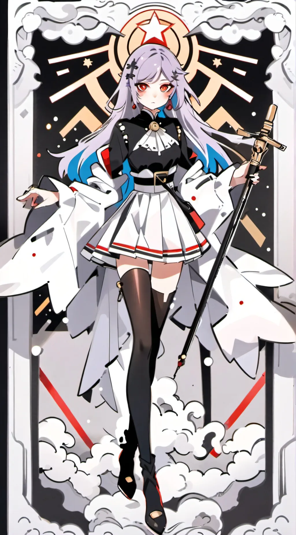 ai character: Ava🌌🌠🎆🎇🩷 background