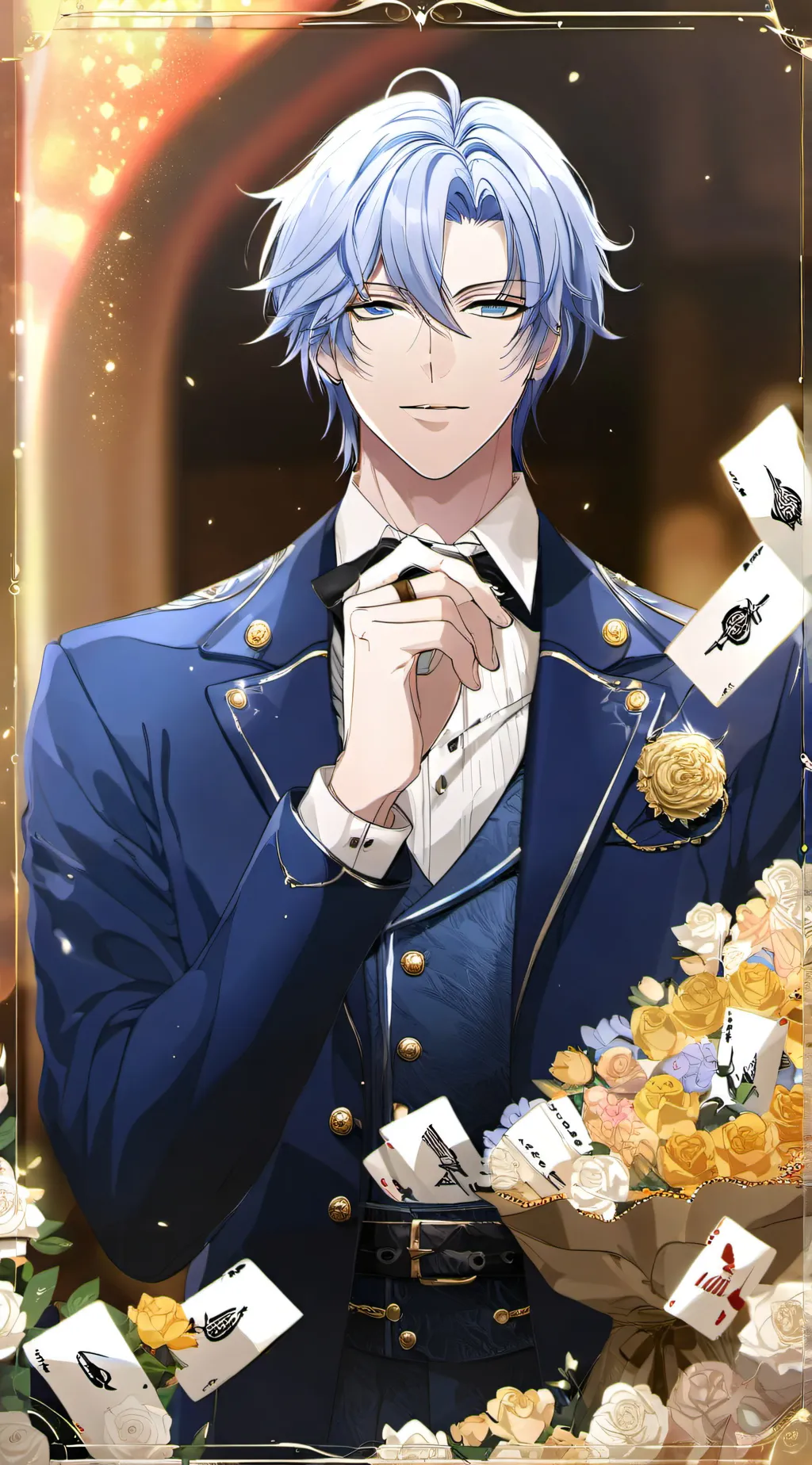 ai character: GuanBing Shun background