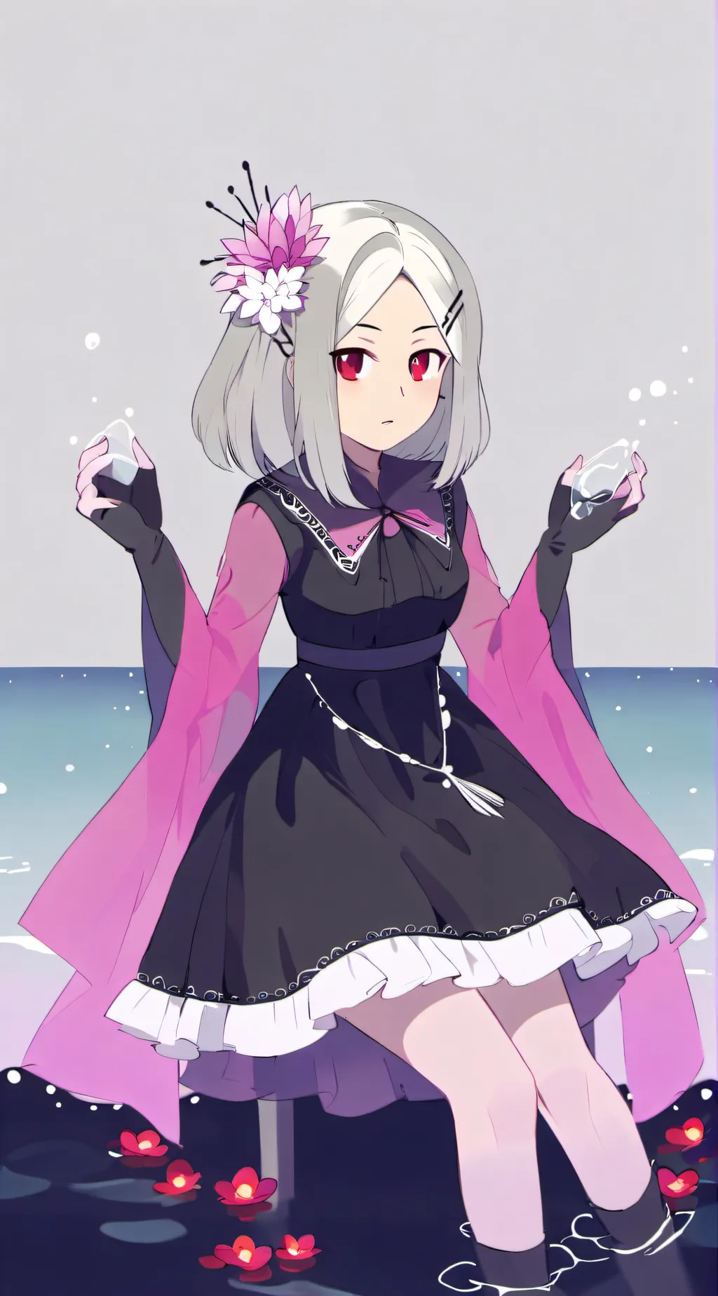 ai character: bella  background