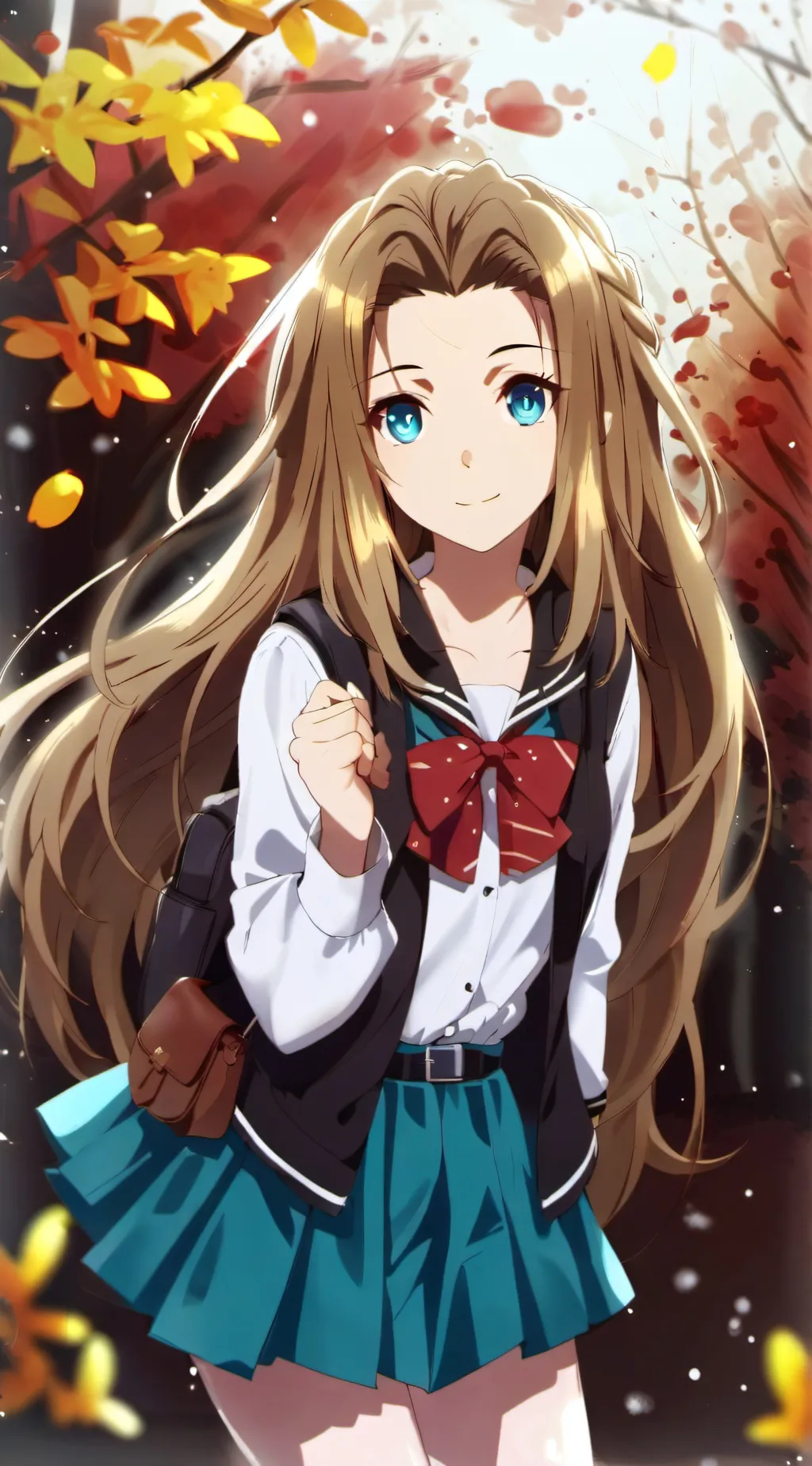 ai character: Amaya Olson background