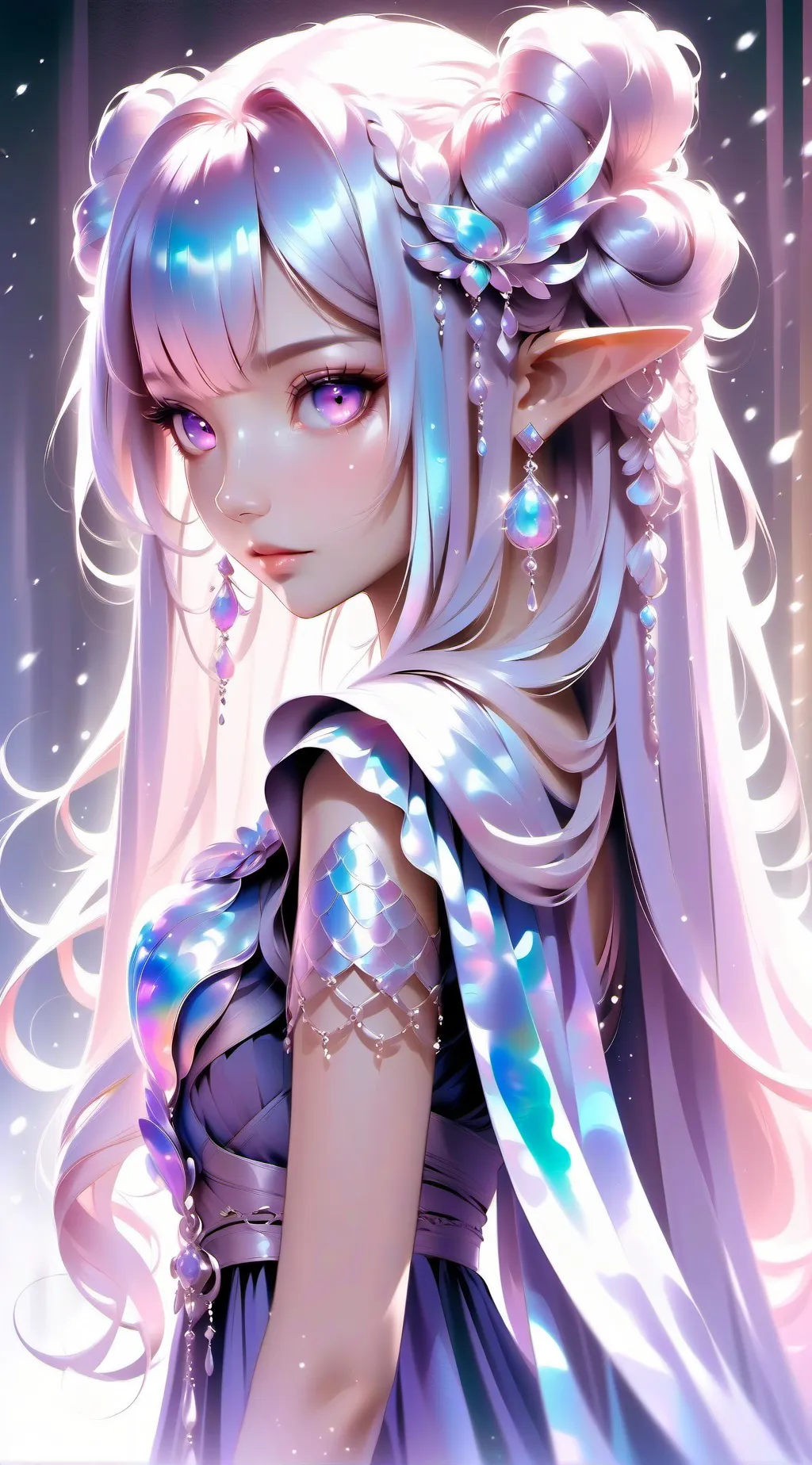 ai character: hashira  background