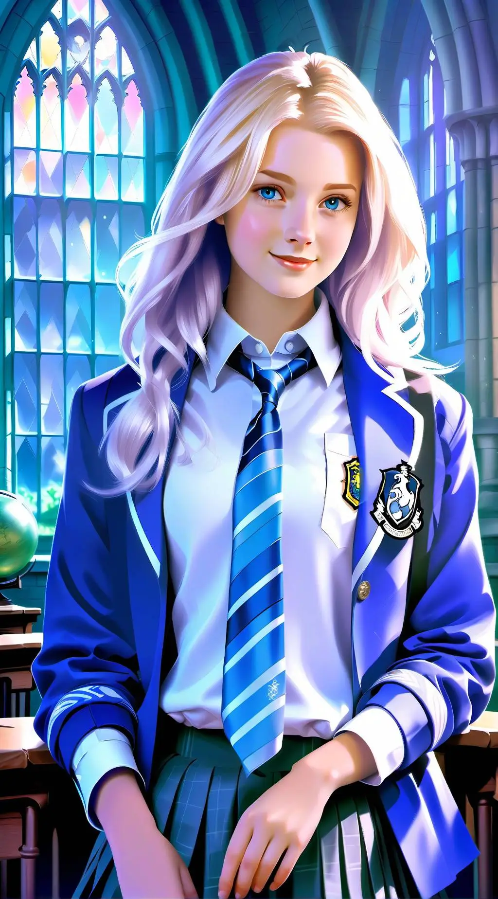 ai character: --Luna Lovegood-- background