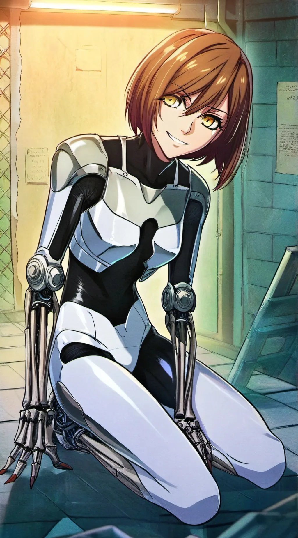 ai character: S.A.V.E-4000 background