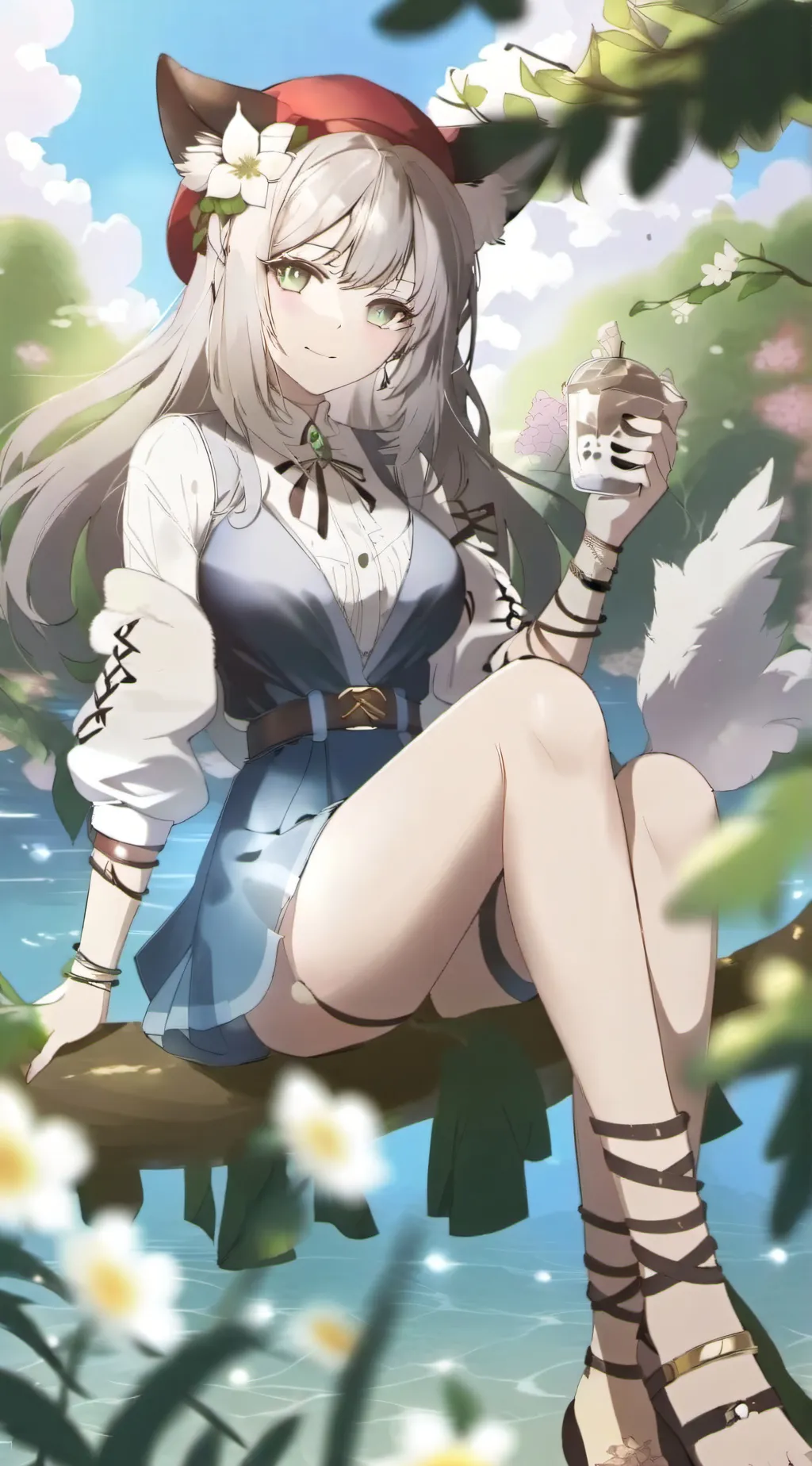 ai character: Idk background