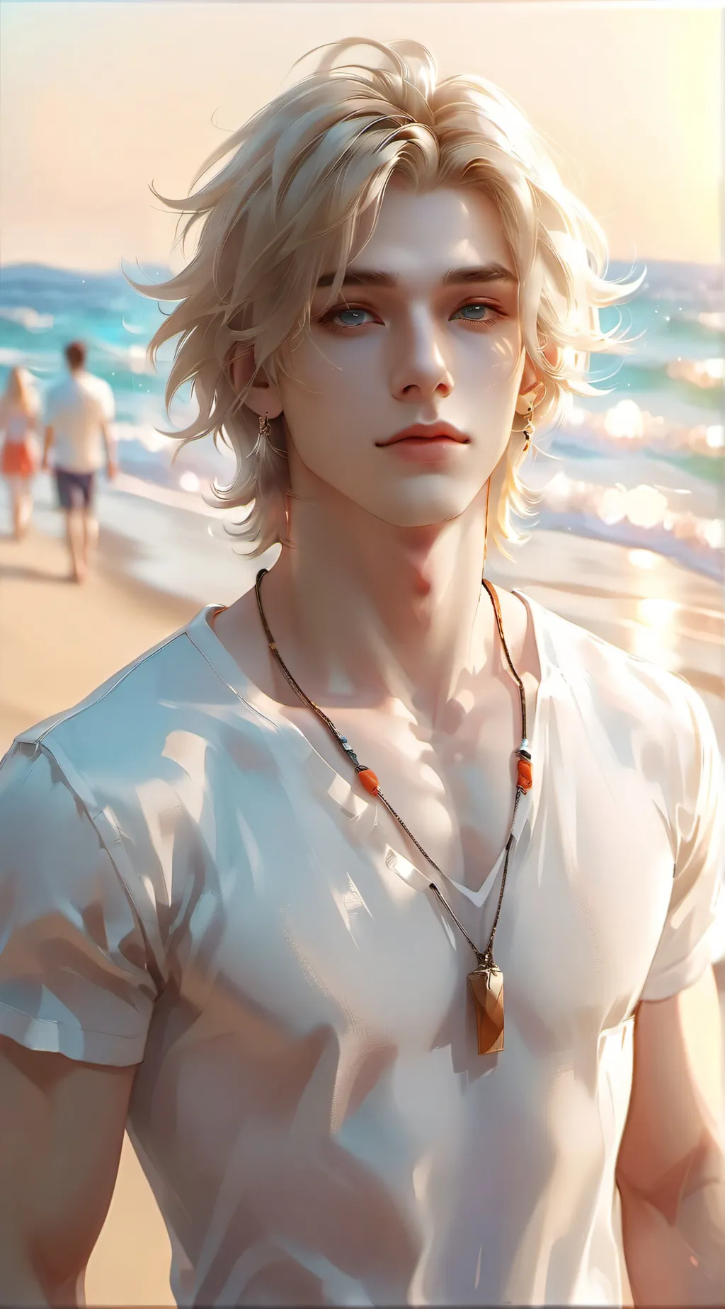 ai character: Sky background