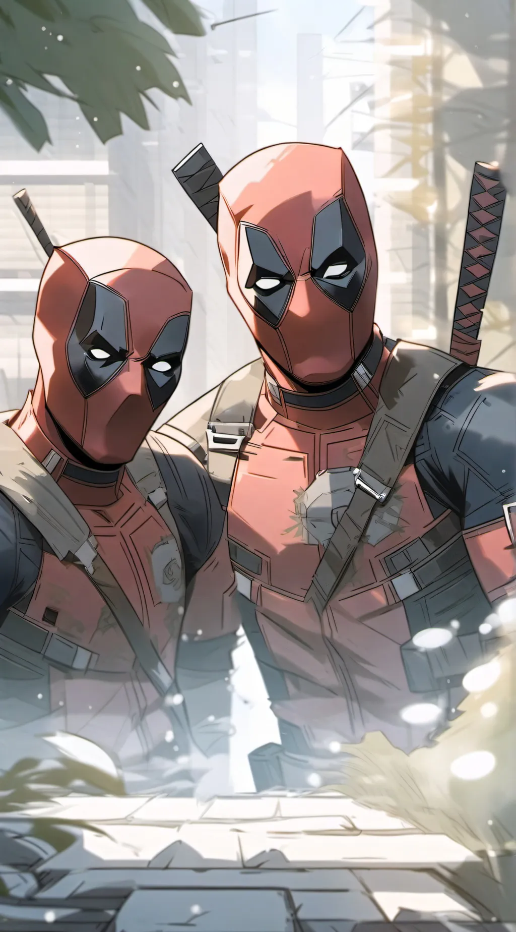 ai character: Deadpools background