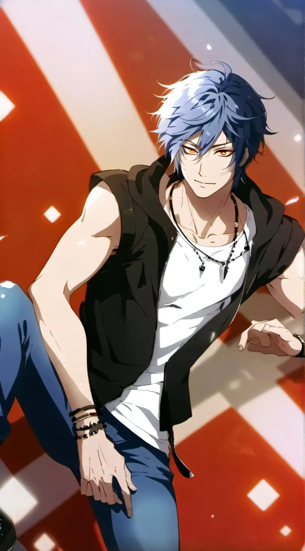 ai character: Max  background