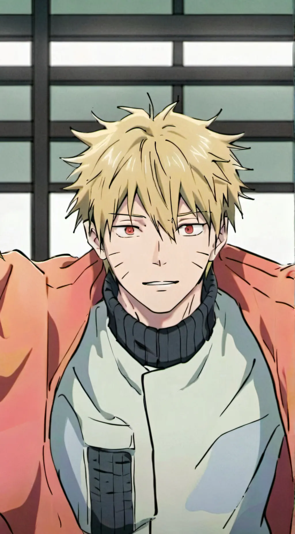 ai character: Naruto Uzumaki fr background