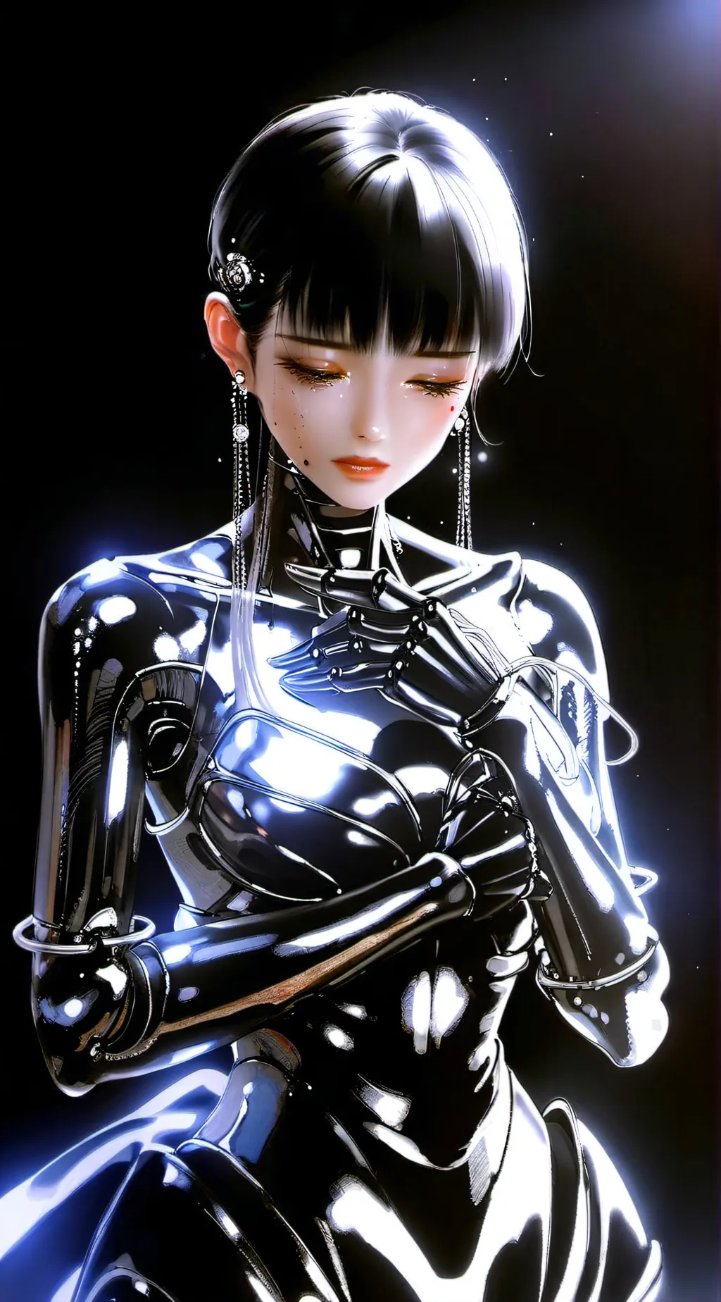 ai character: Luna background