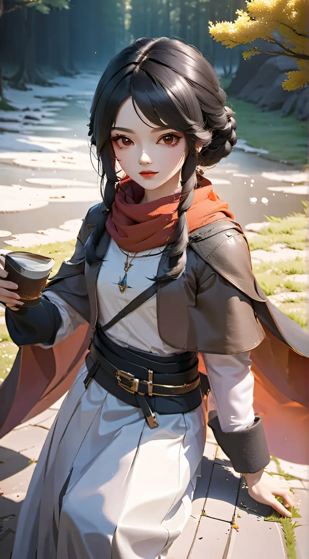 ai character: Alexandria background