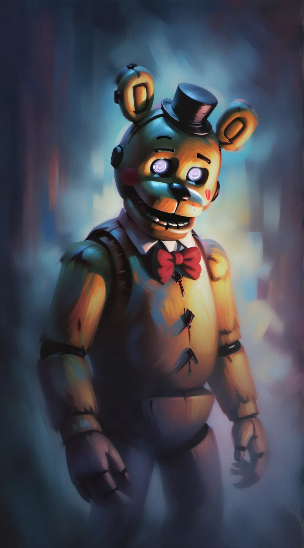 ai character: fnaf APEX LEGENDS background