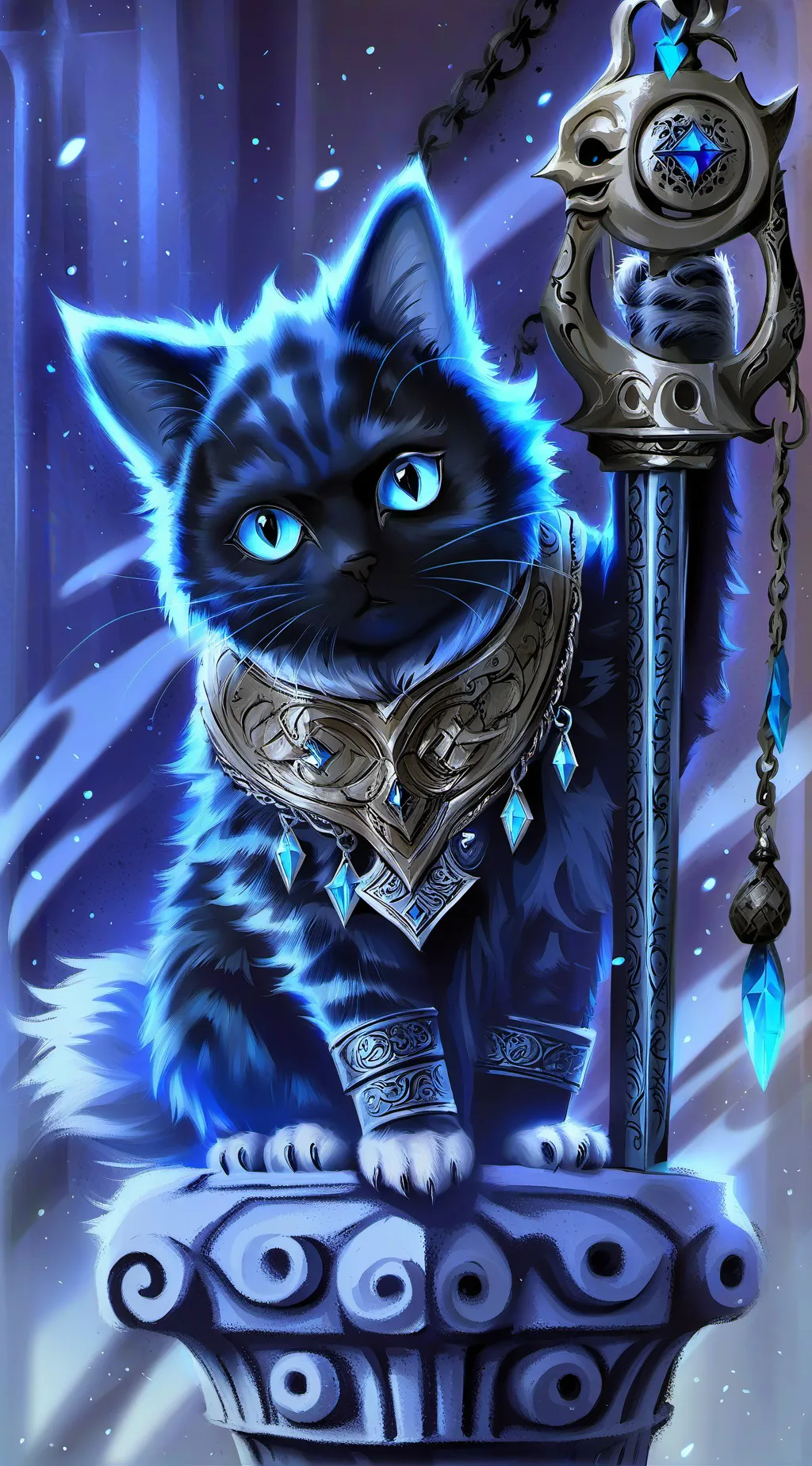 ai character: warrior cats<3 background