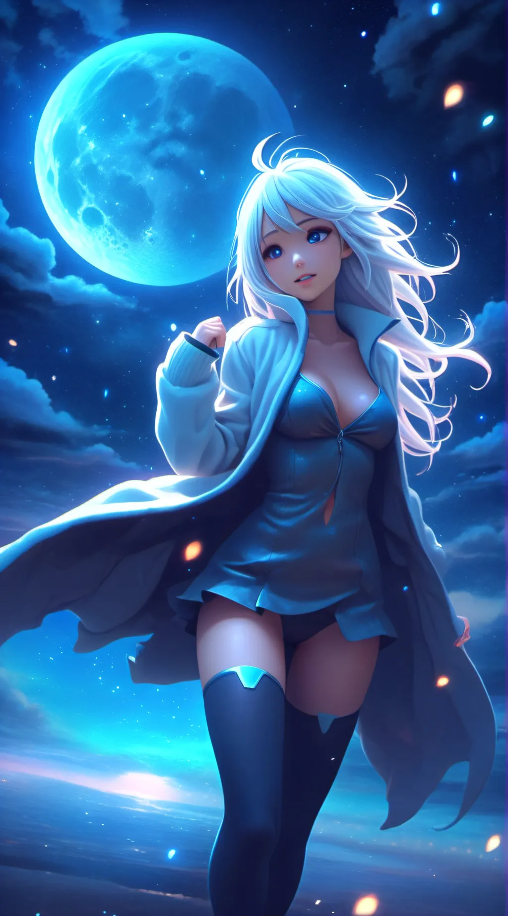 ai character: Aria background
