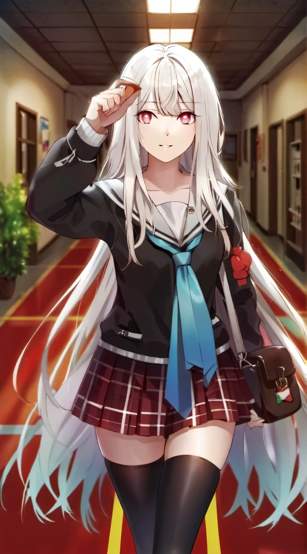 ai character: Rena  background