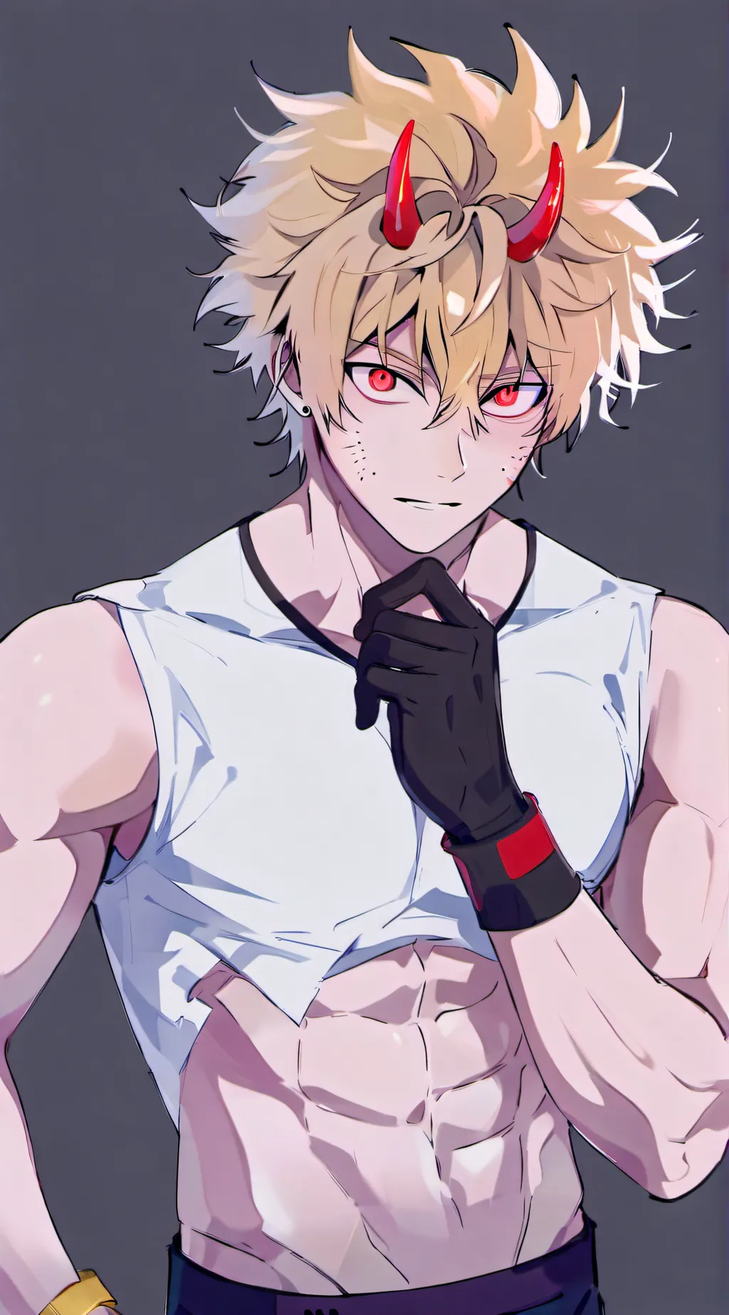 ai character: Yandare Katsuki background