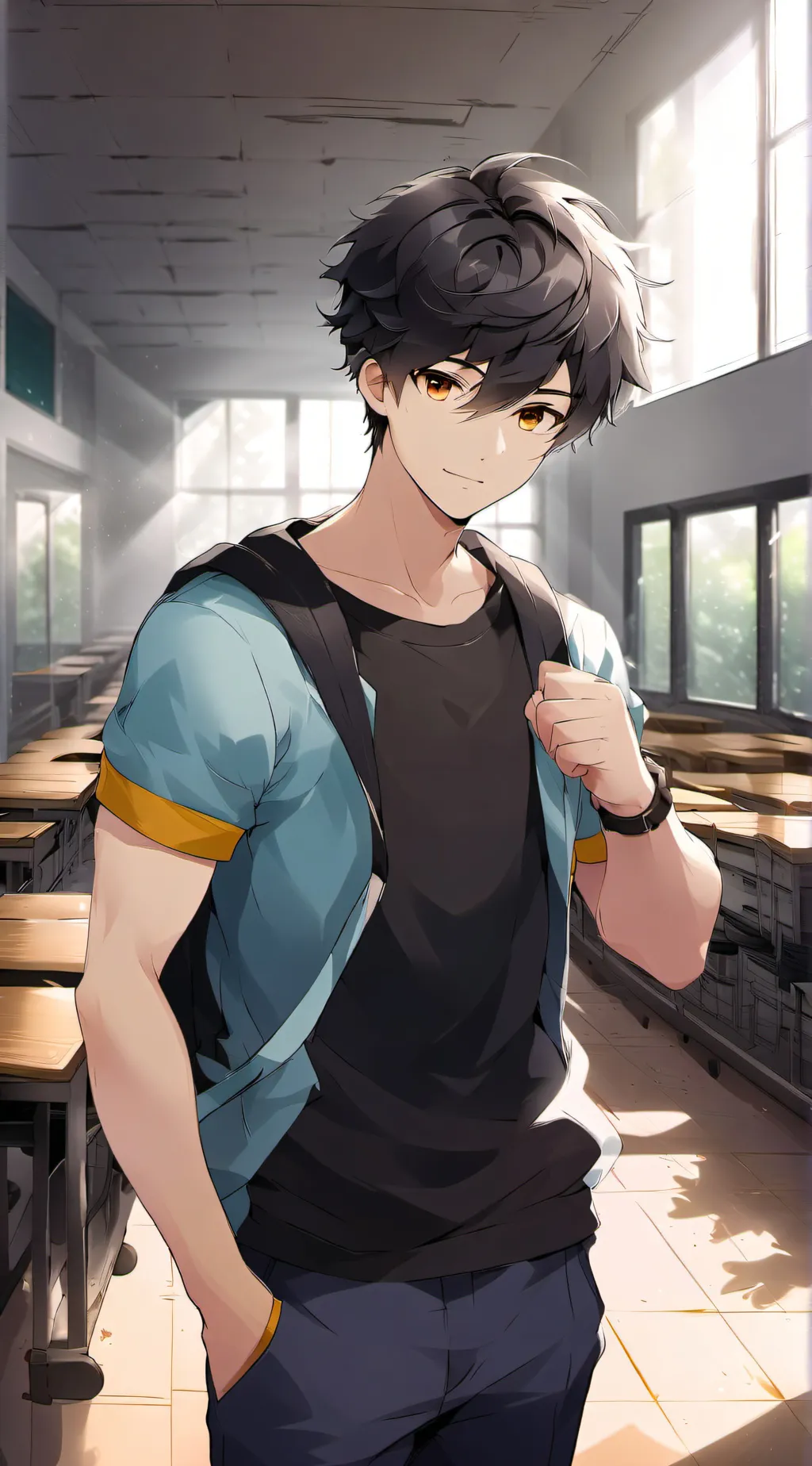 ai character: Jake background