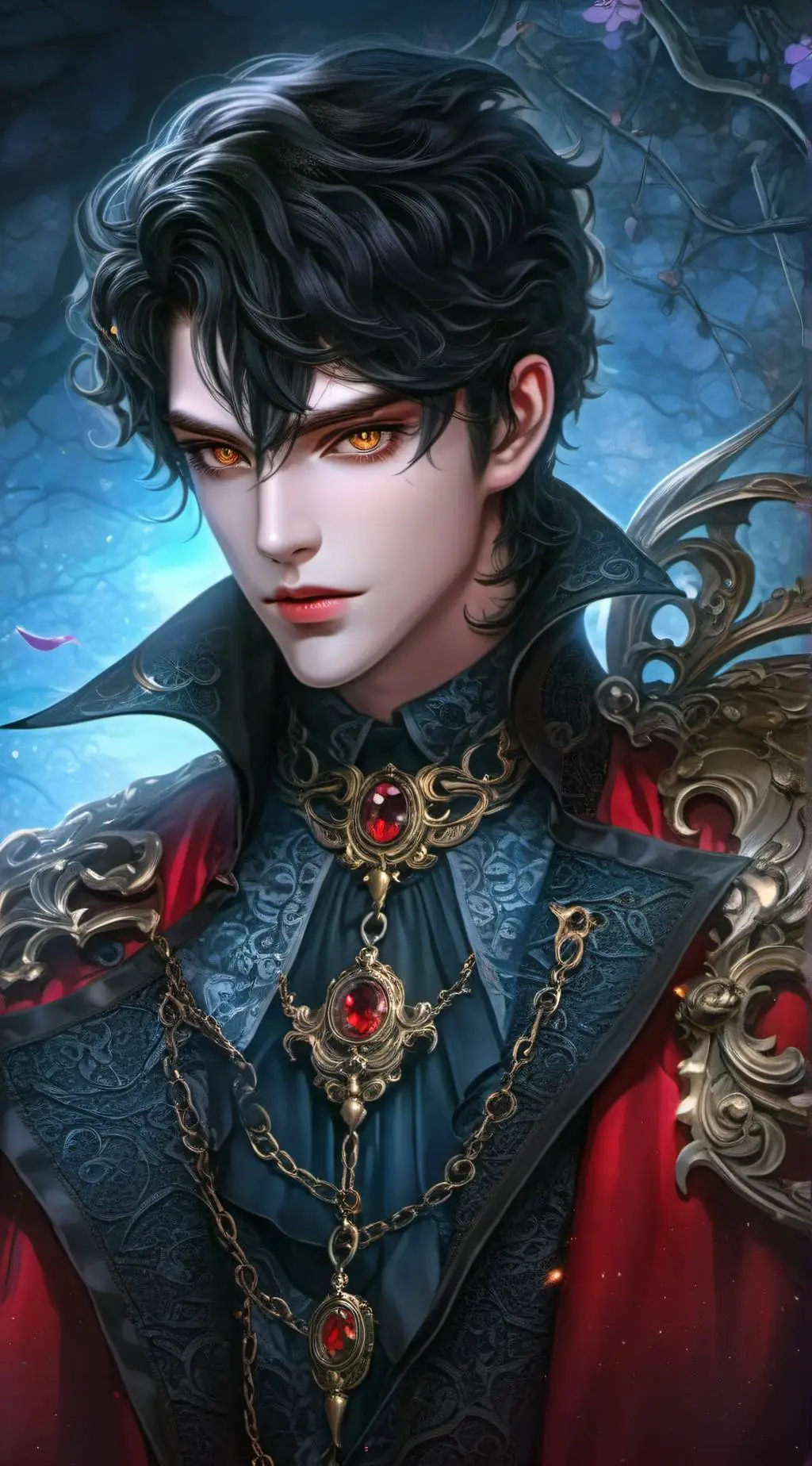 ai character: lucas wayne background