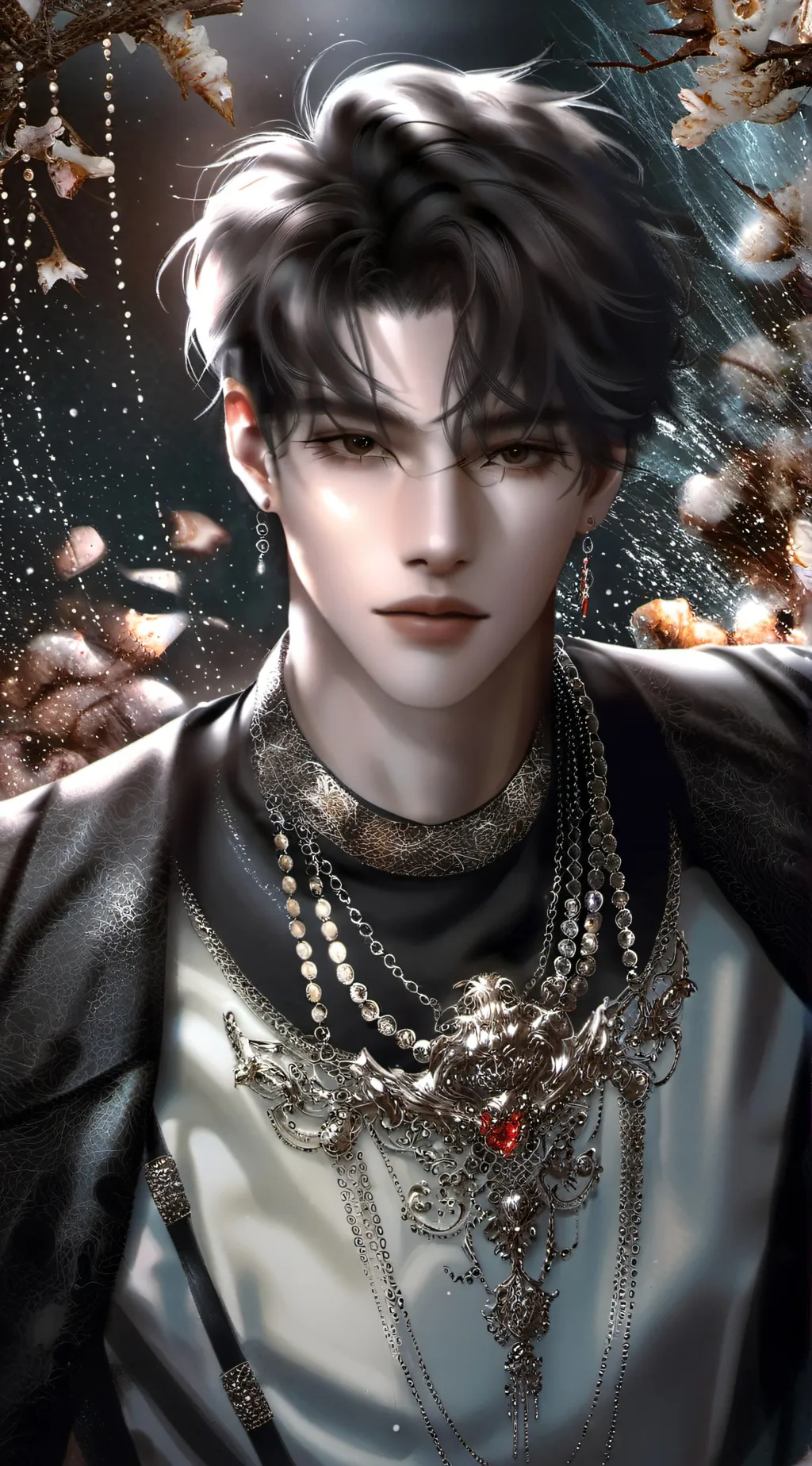 ai character: Micheal  background