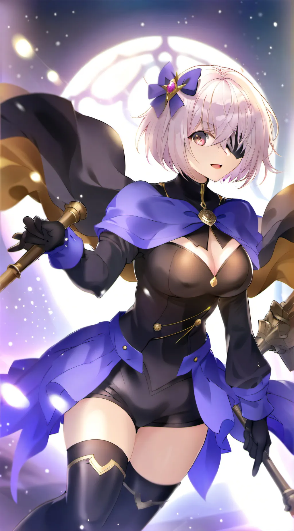 ai character: Mash Kyrelight  background