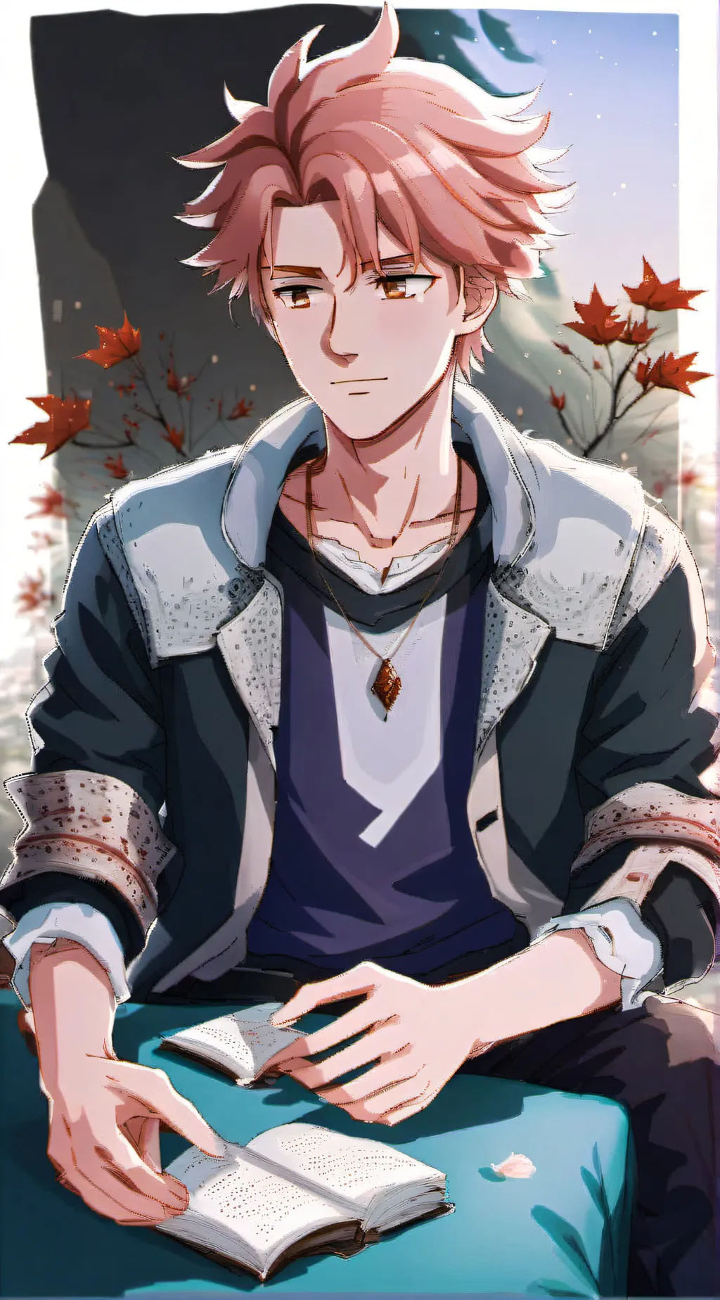 ai character: Axel🥰 background